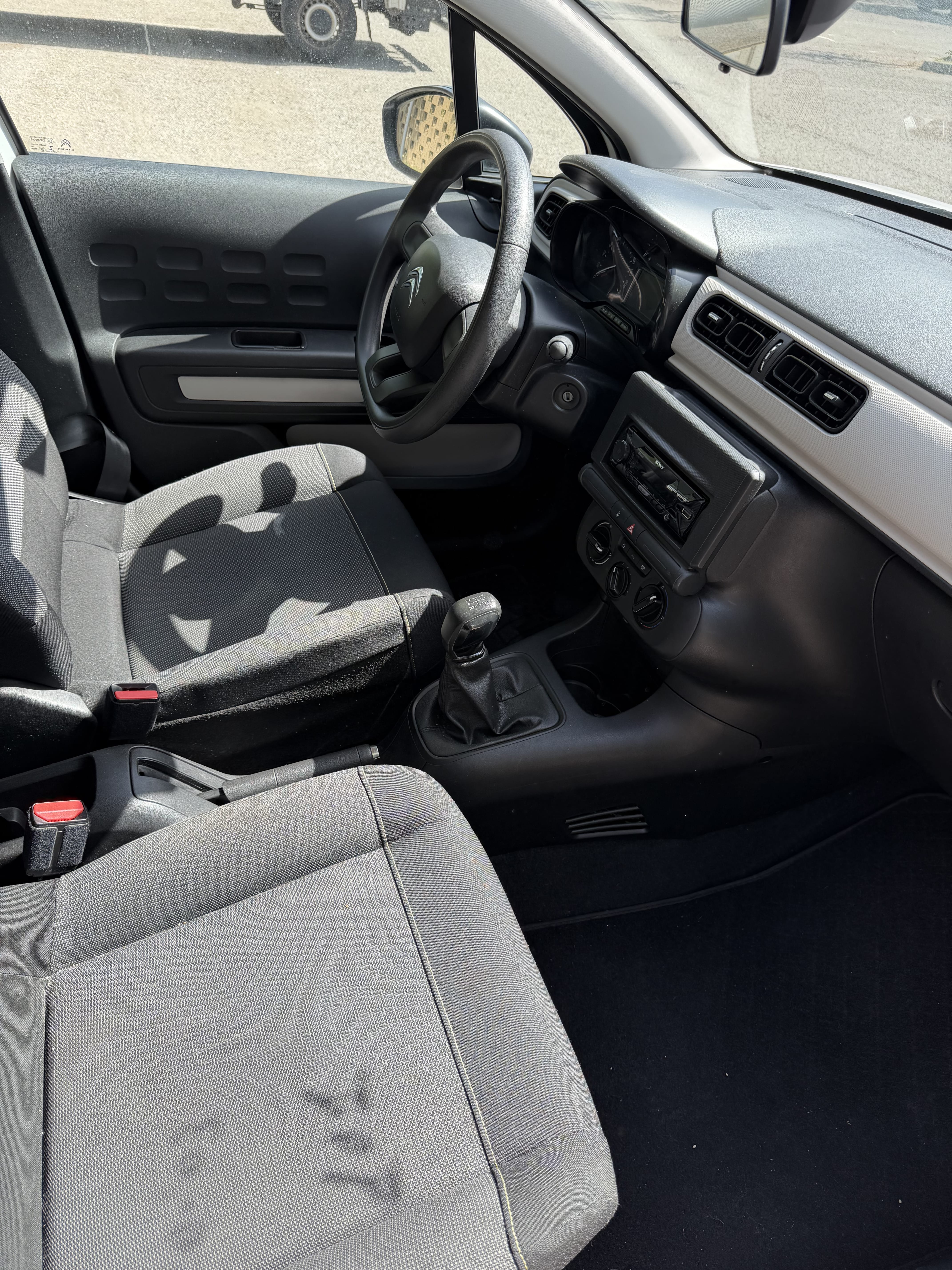 Citroen C3 met USB-oplaadpoorten