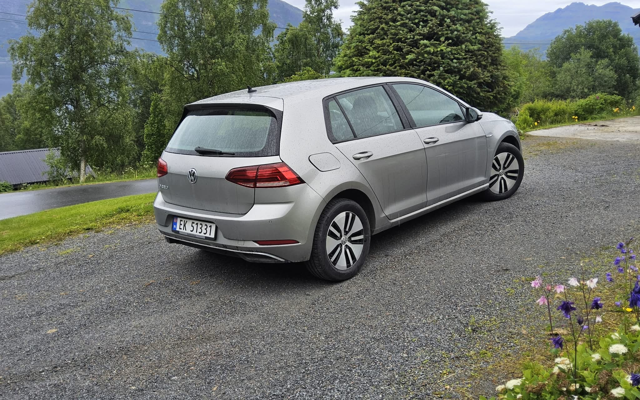 Volkswagen e-Golf med GPS