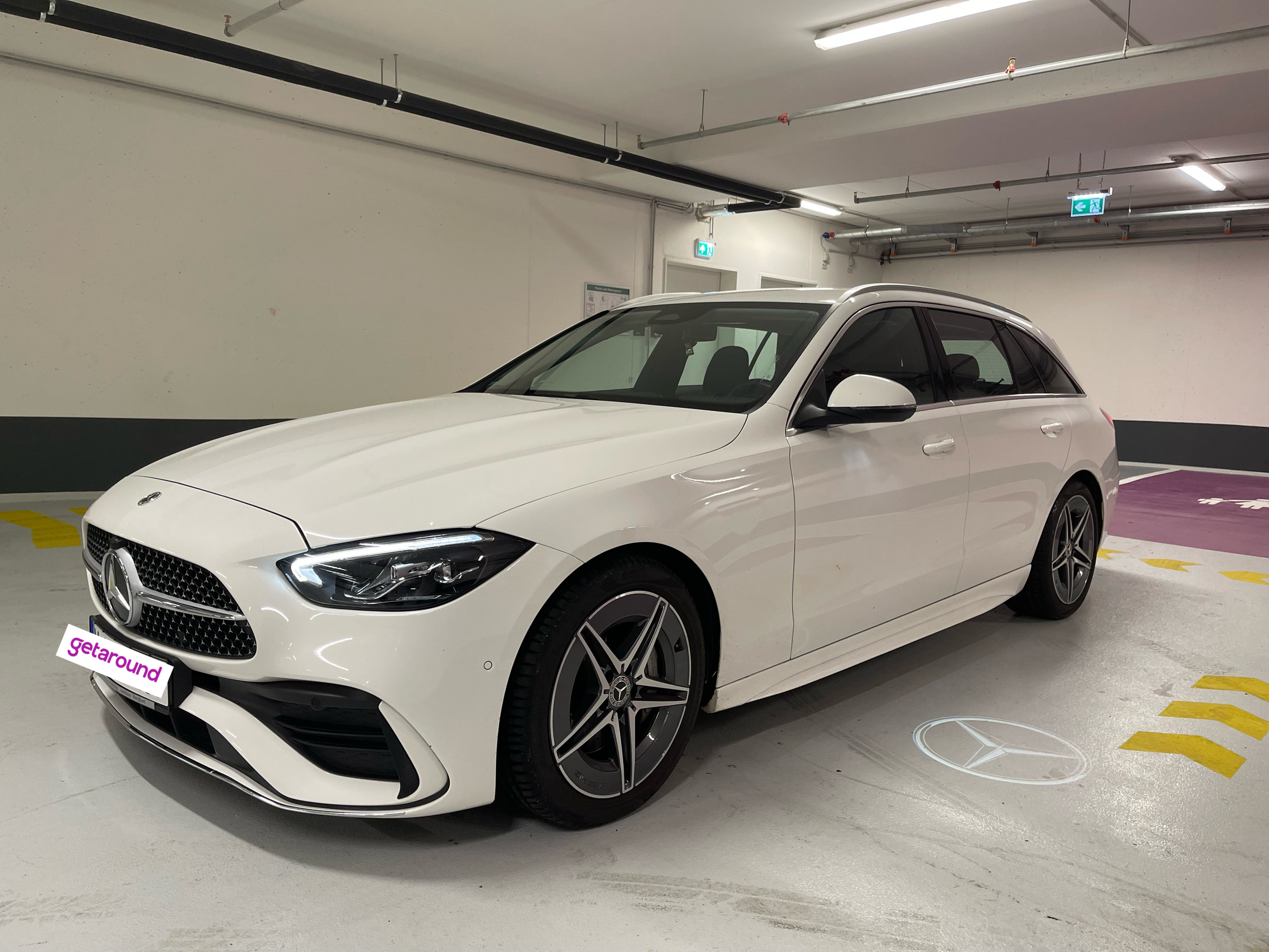 Mercedes-Benz C-Klasse, 2022, Super 95, Automatik