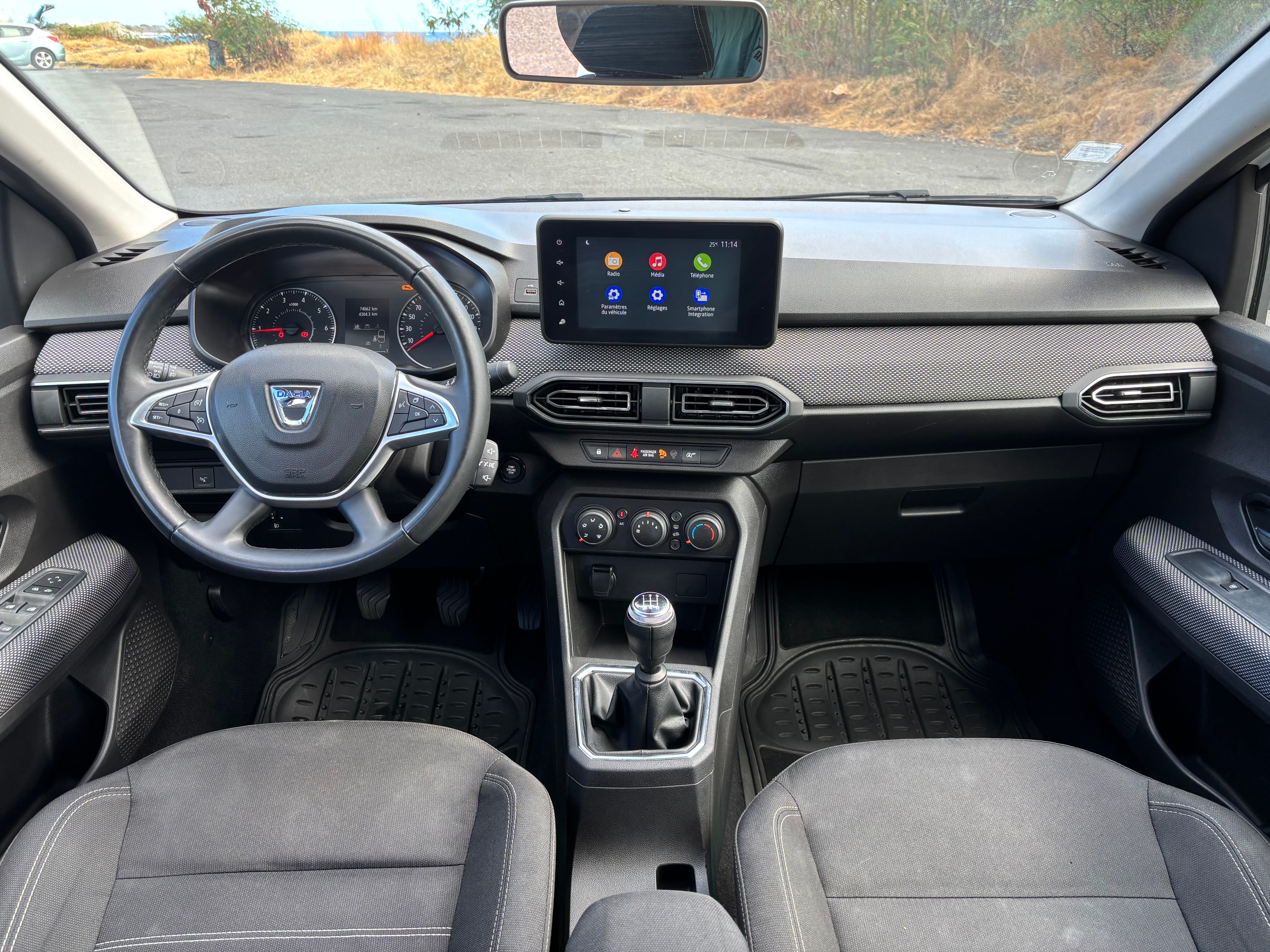 Dacia Sandero avec GPS