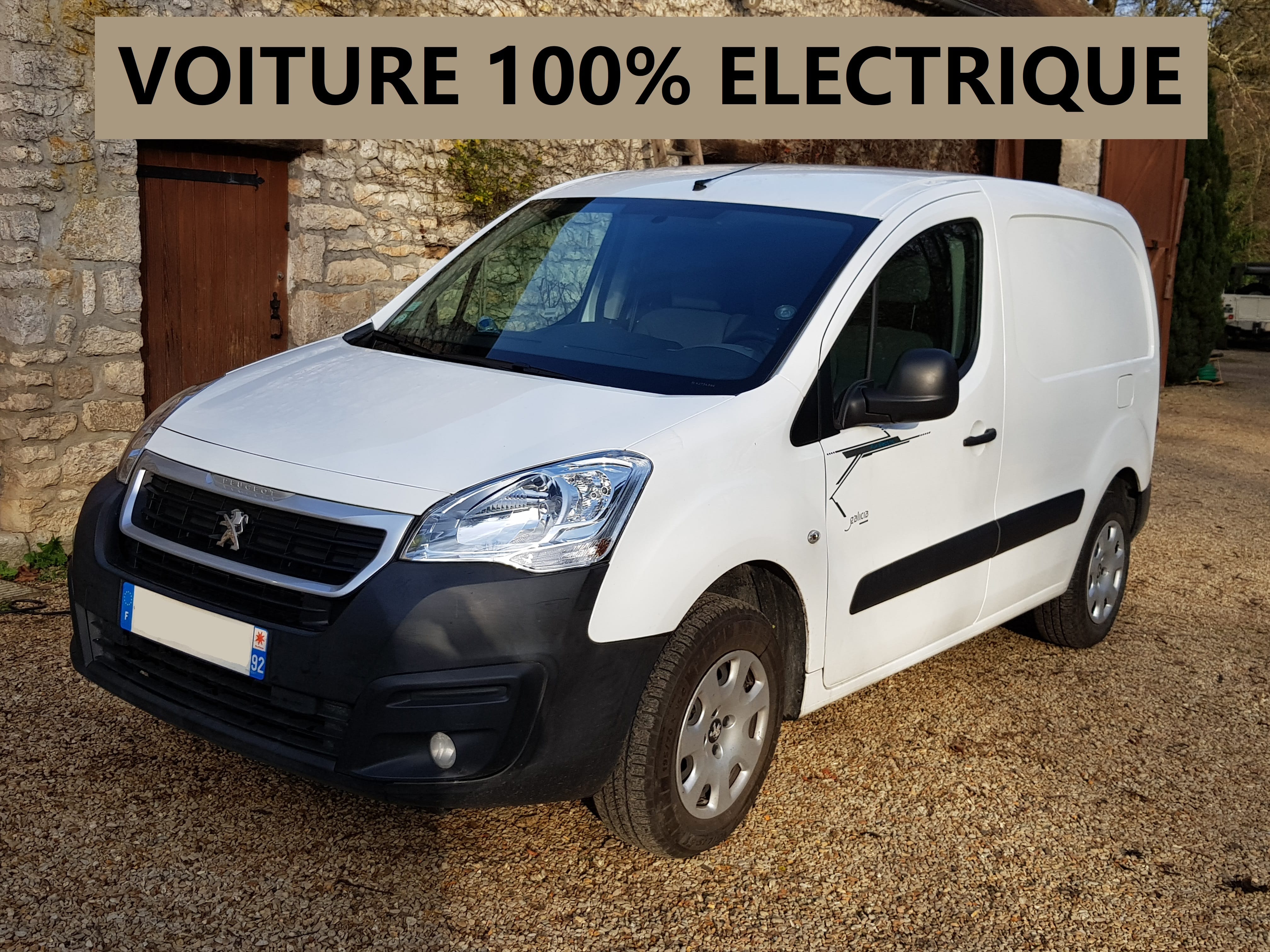 Peugeot Partner Fourgon Electrique, 2017, Électrique, automatique