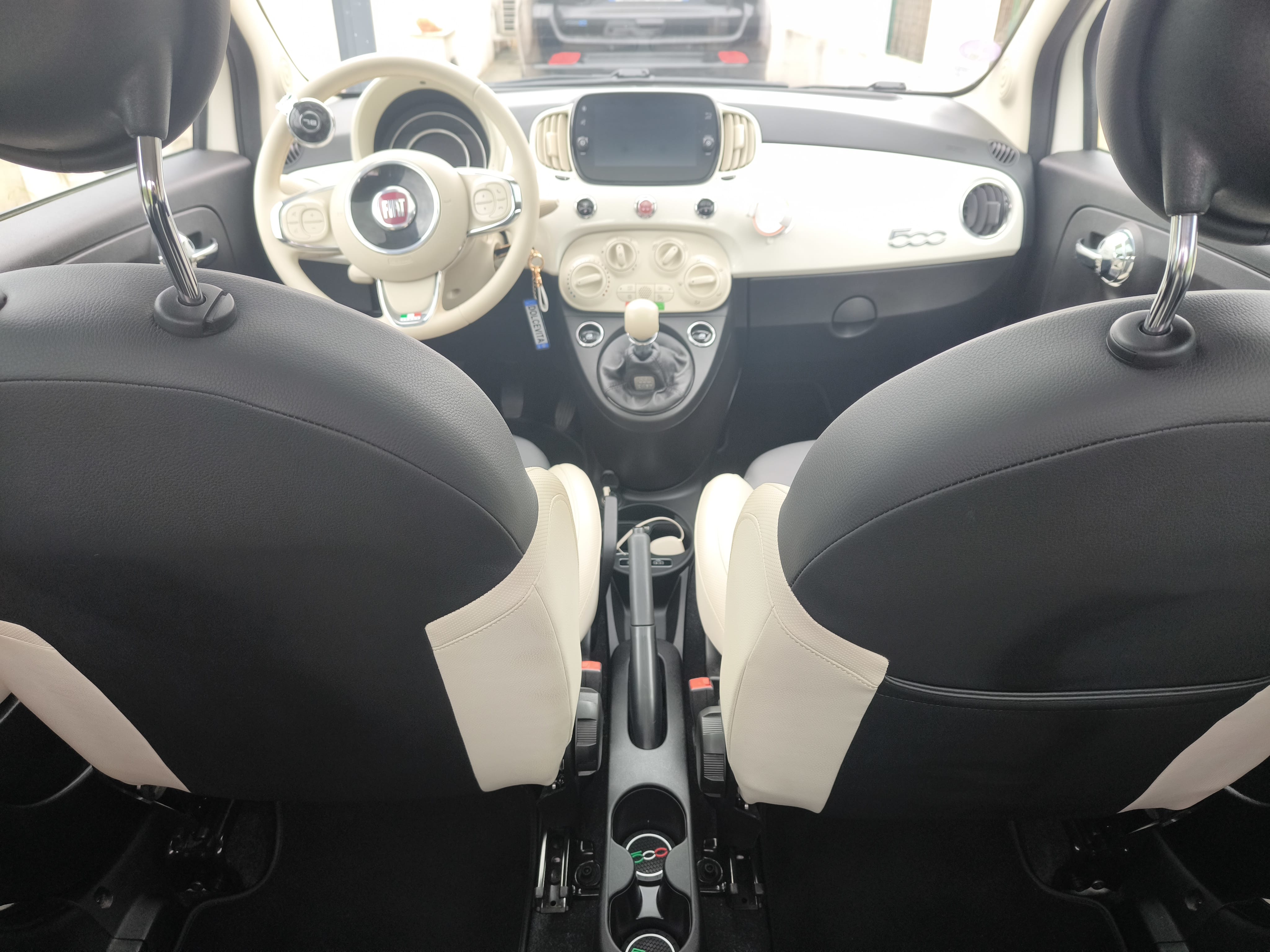 Fiat 500 Hybride avec Android Auto