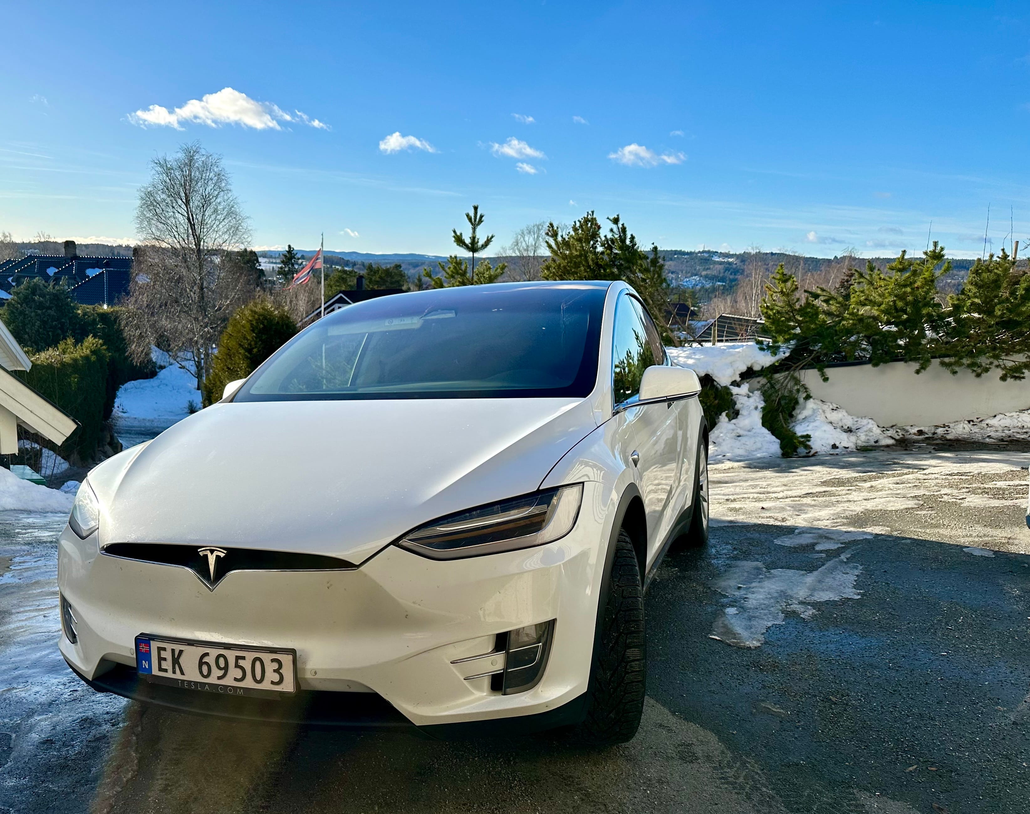 Tesla Model X, 2018, Elektrisk, automatisk