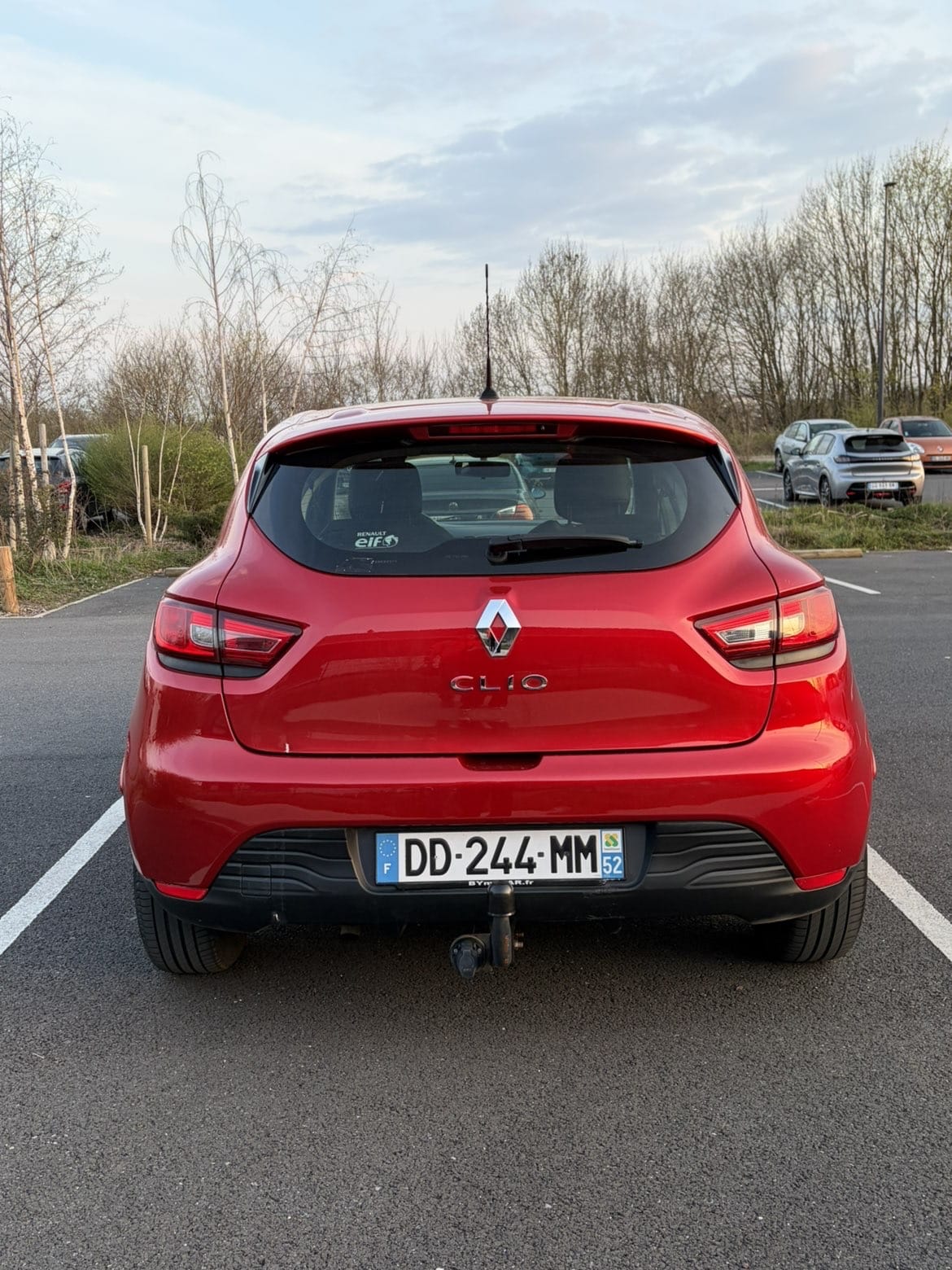 Renault Clio avec Attelage