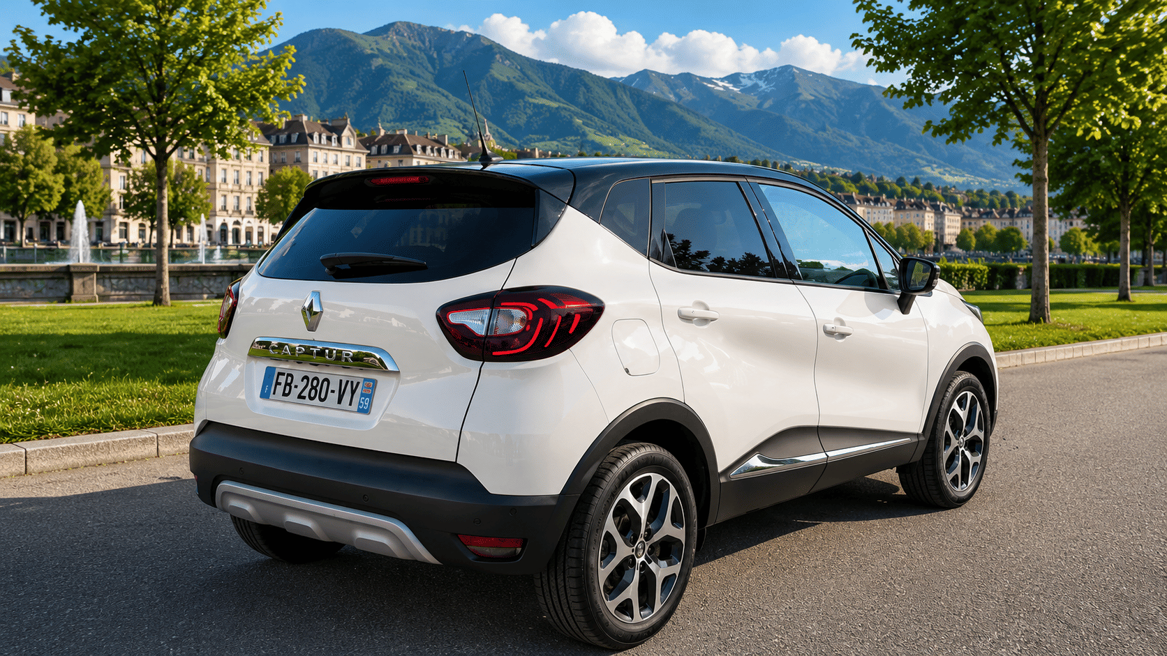 Renault Captur 1.5 dci Grenoble Gare /Aéroport Montagne - ville avec Siège bébé