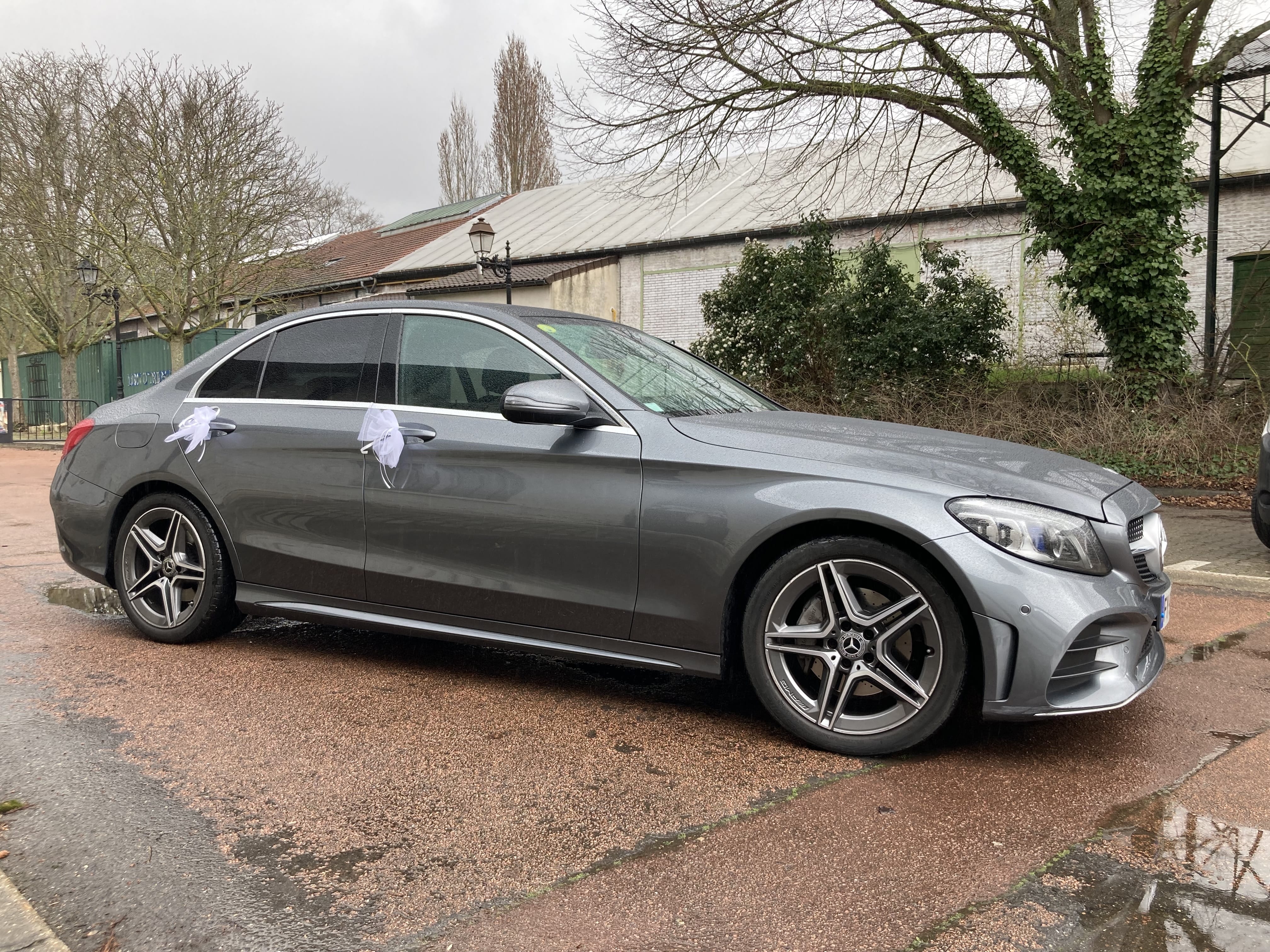Mercedes Classe C avec Porte-skis
