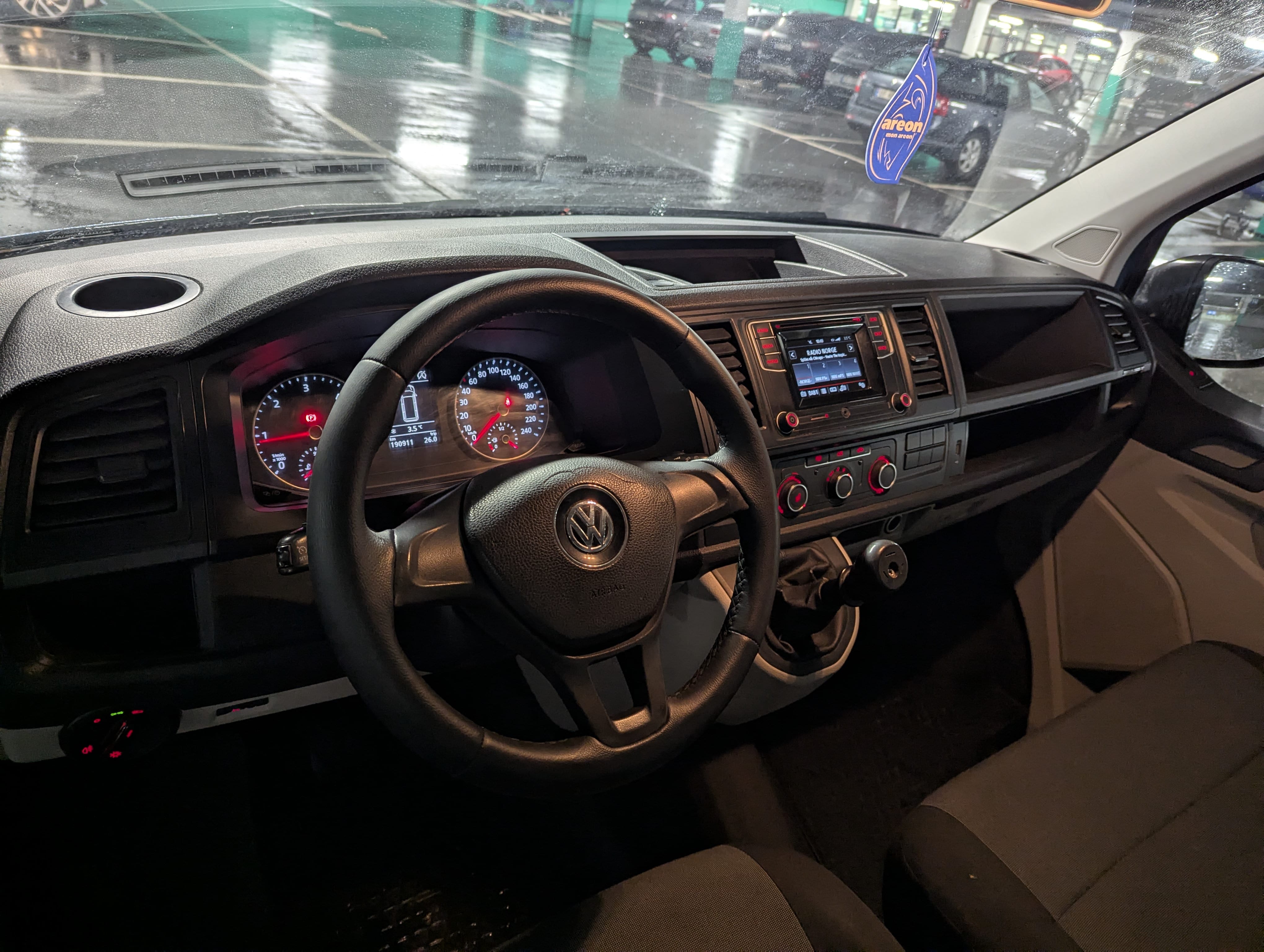 Volkswagen Transporter med Bluetooth audio