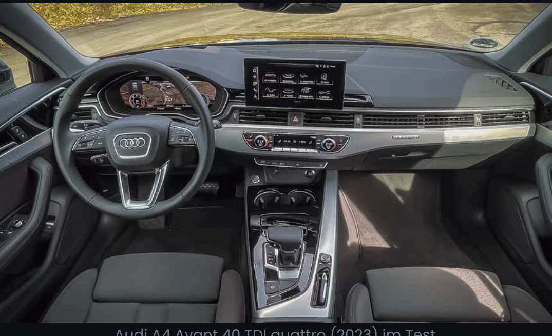 Audi A4 Avant mit Navigationsgerät