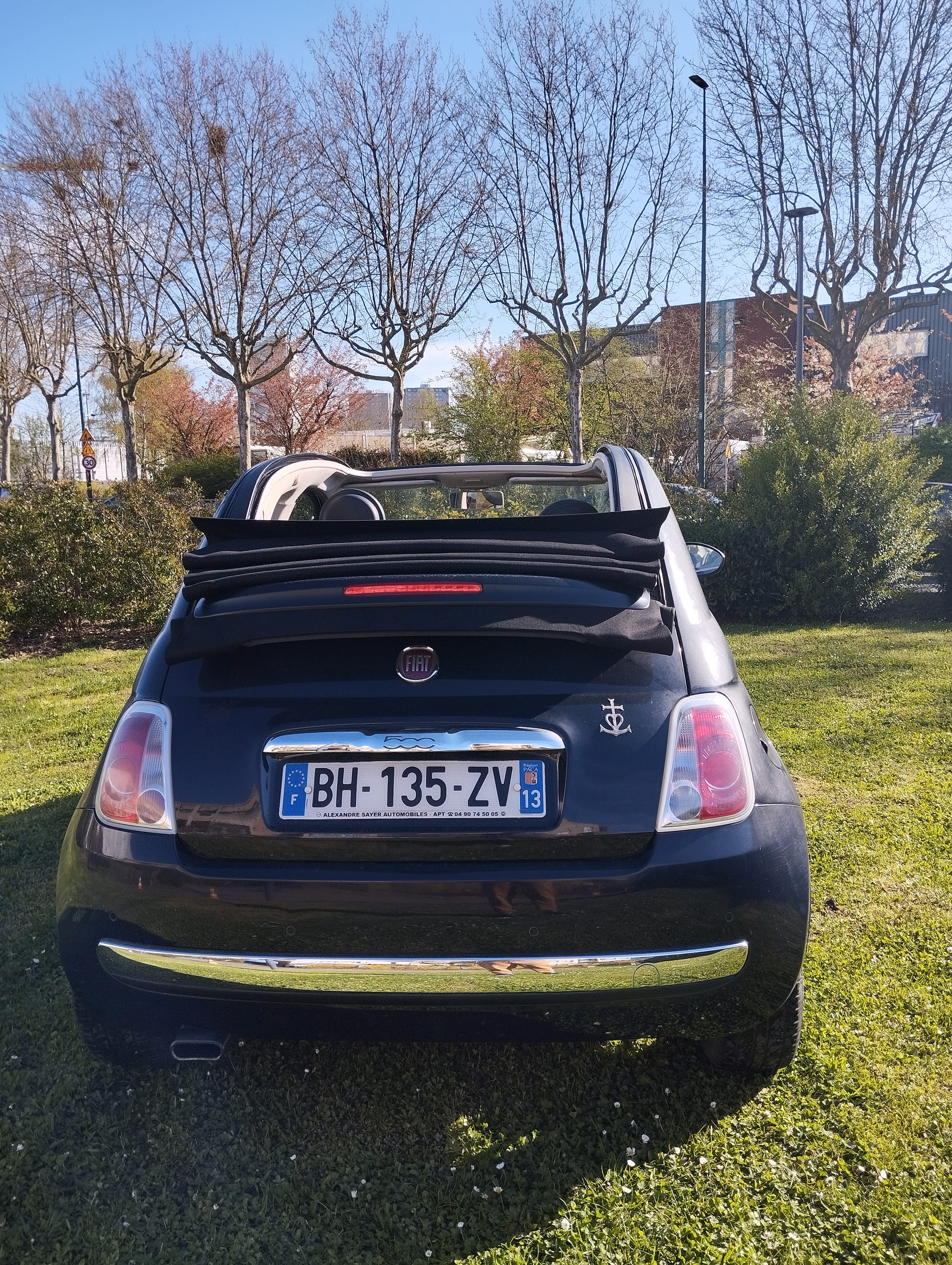 Fiat 500 C avec Régulateur de vitesse