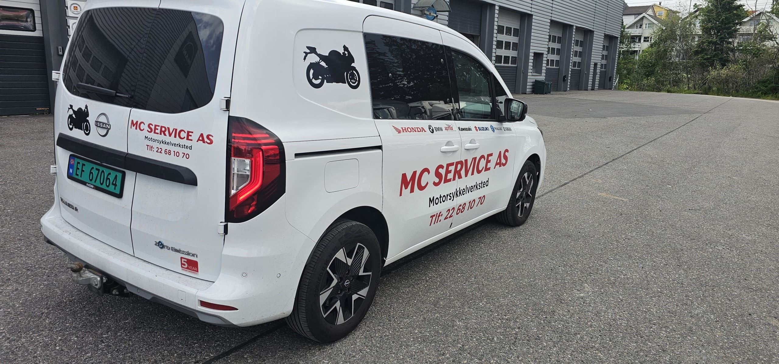 Nissan Townstar EV Combi med GPS
