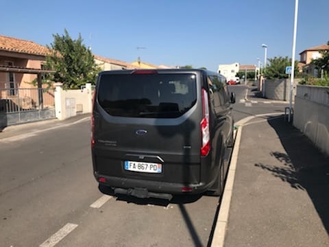 Ford Tourneo Custom 130ch boite manuelle avec Régulateur de vitesse