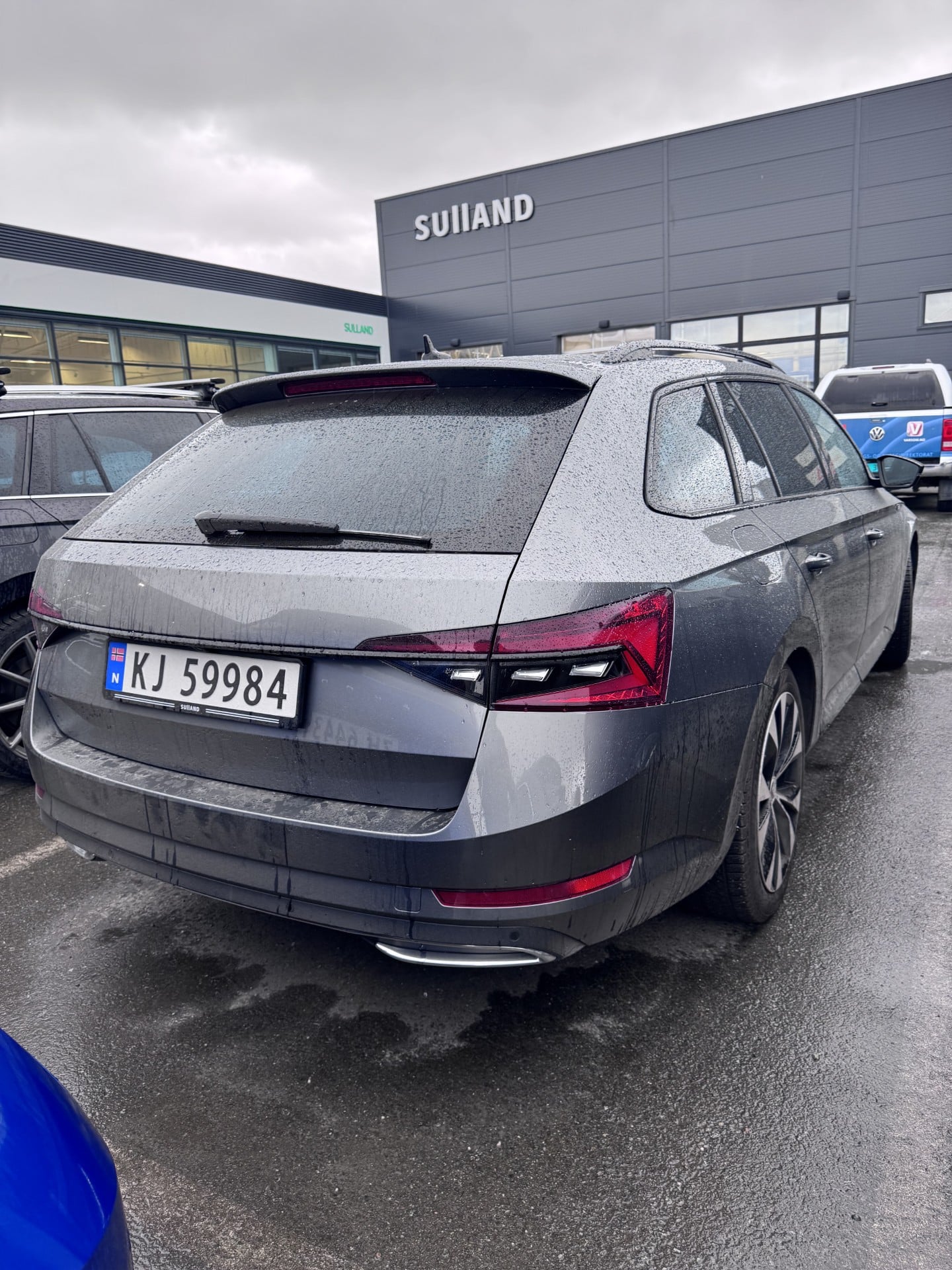 Skoda Superb Combi med Ryggekamera