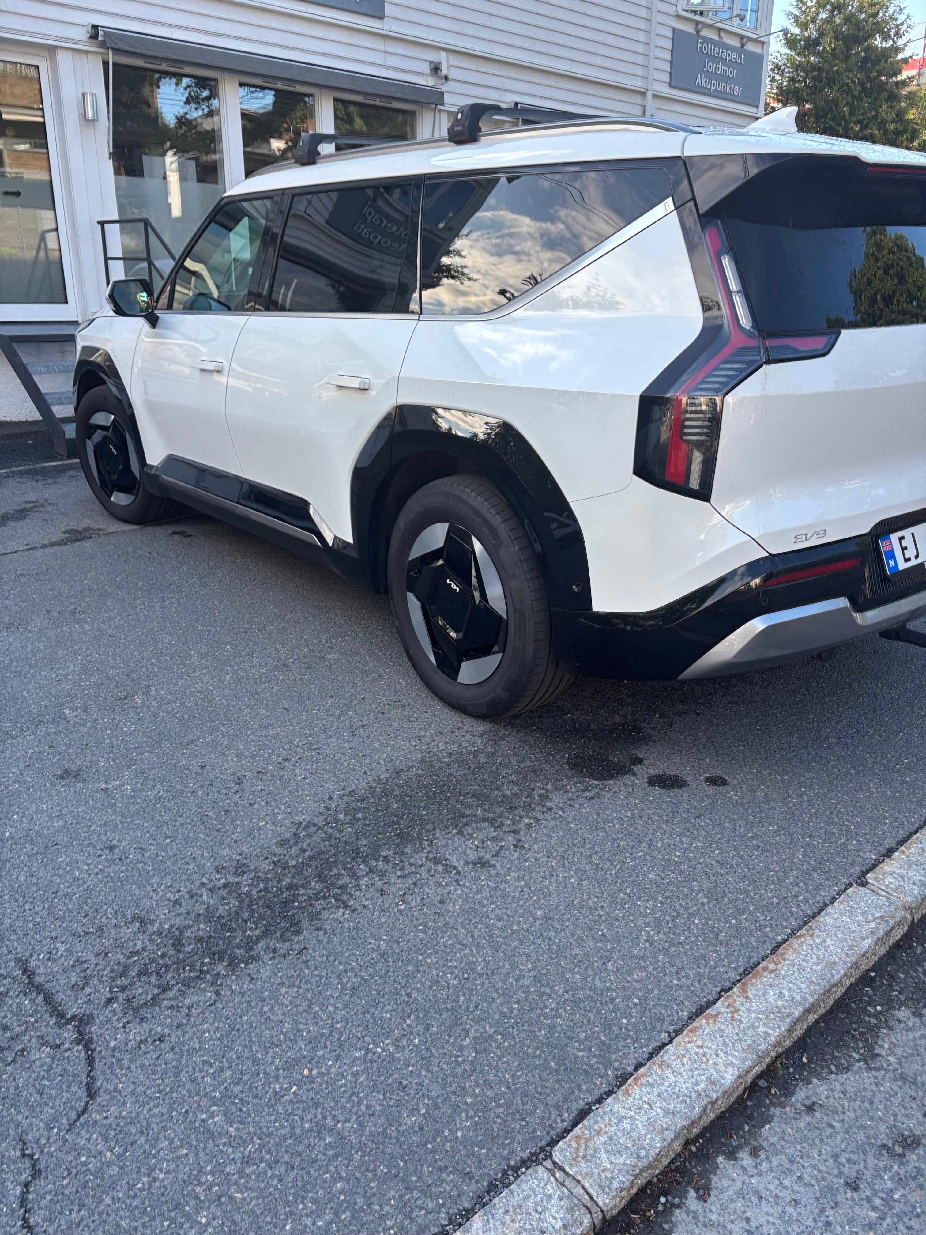 Kia EV9 med Ryggekamera