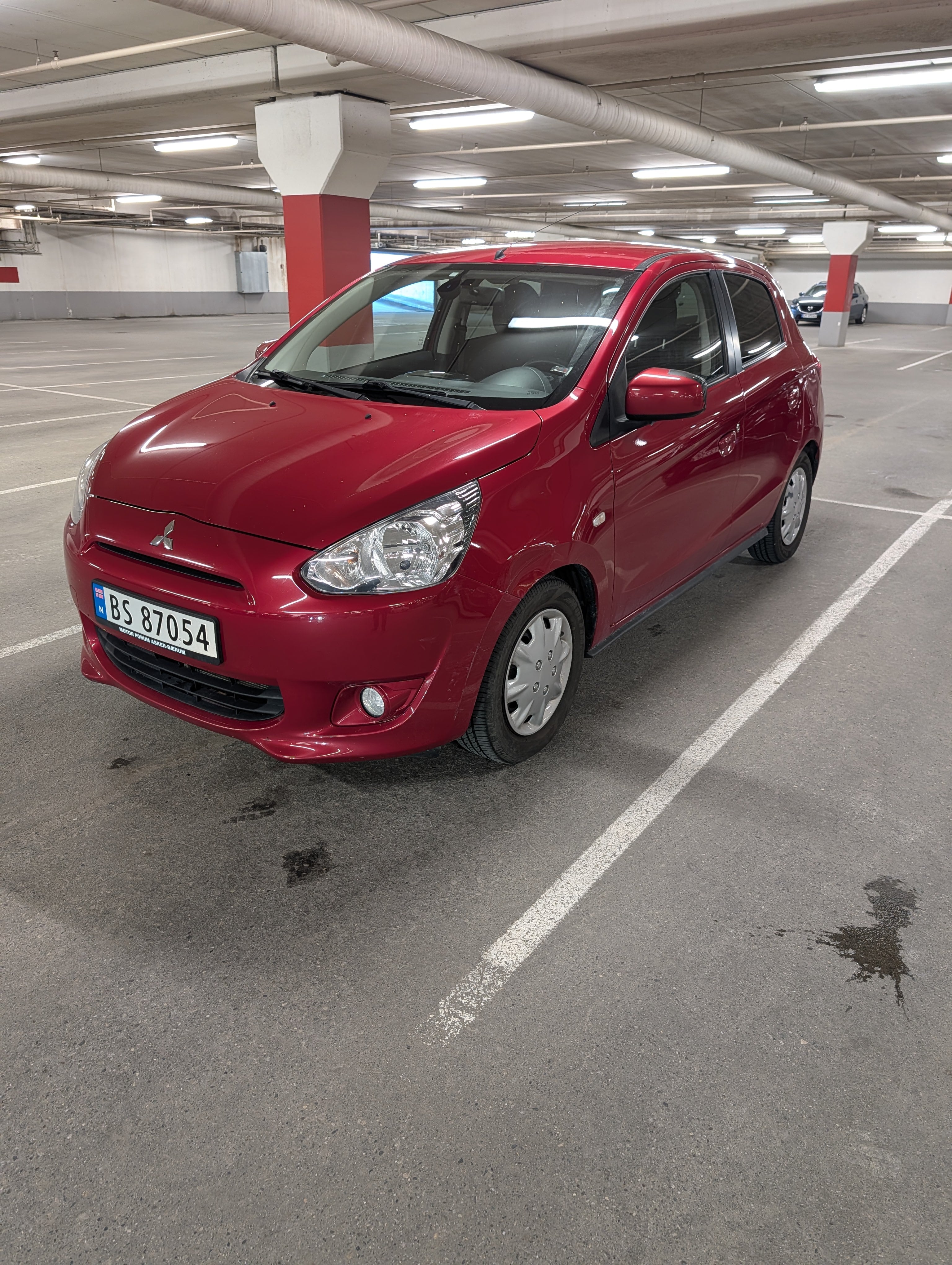 Mitsubishi Space Star, 2014, Blyfri 95