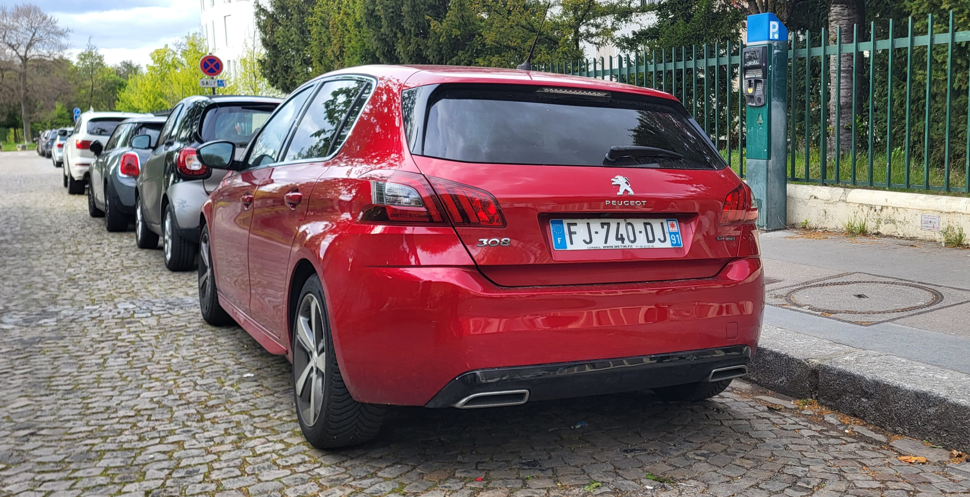 Peugeot 308 avec Caméra de recul