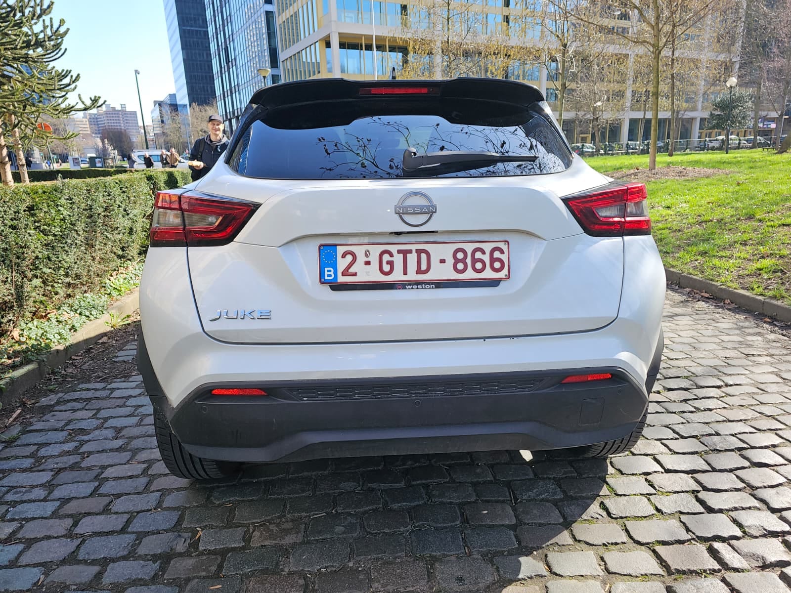 Nissan Juke met Bluetooth audio