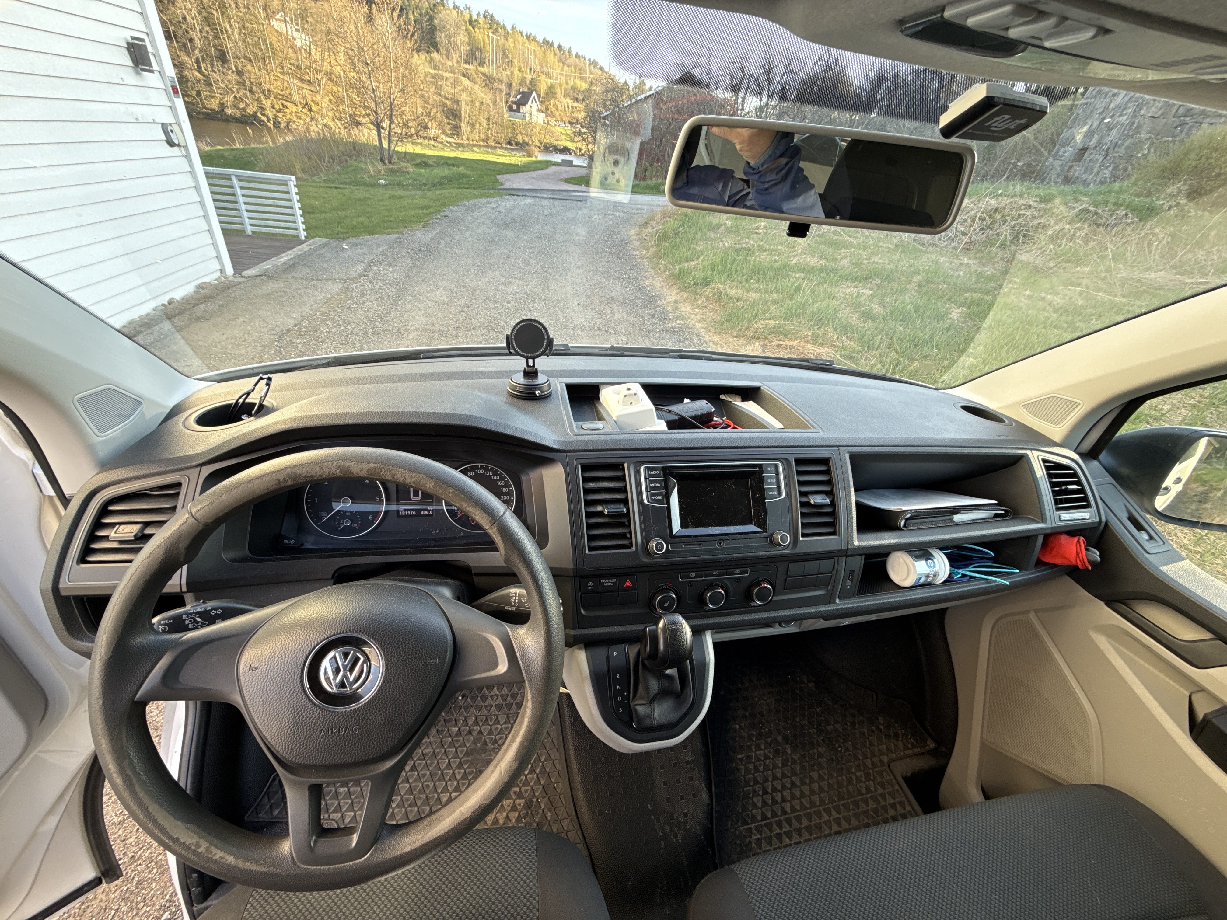 Volkswagen Transporter med USB ladeuttak