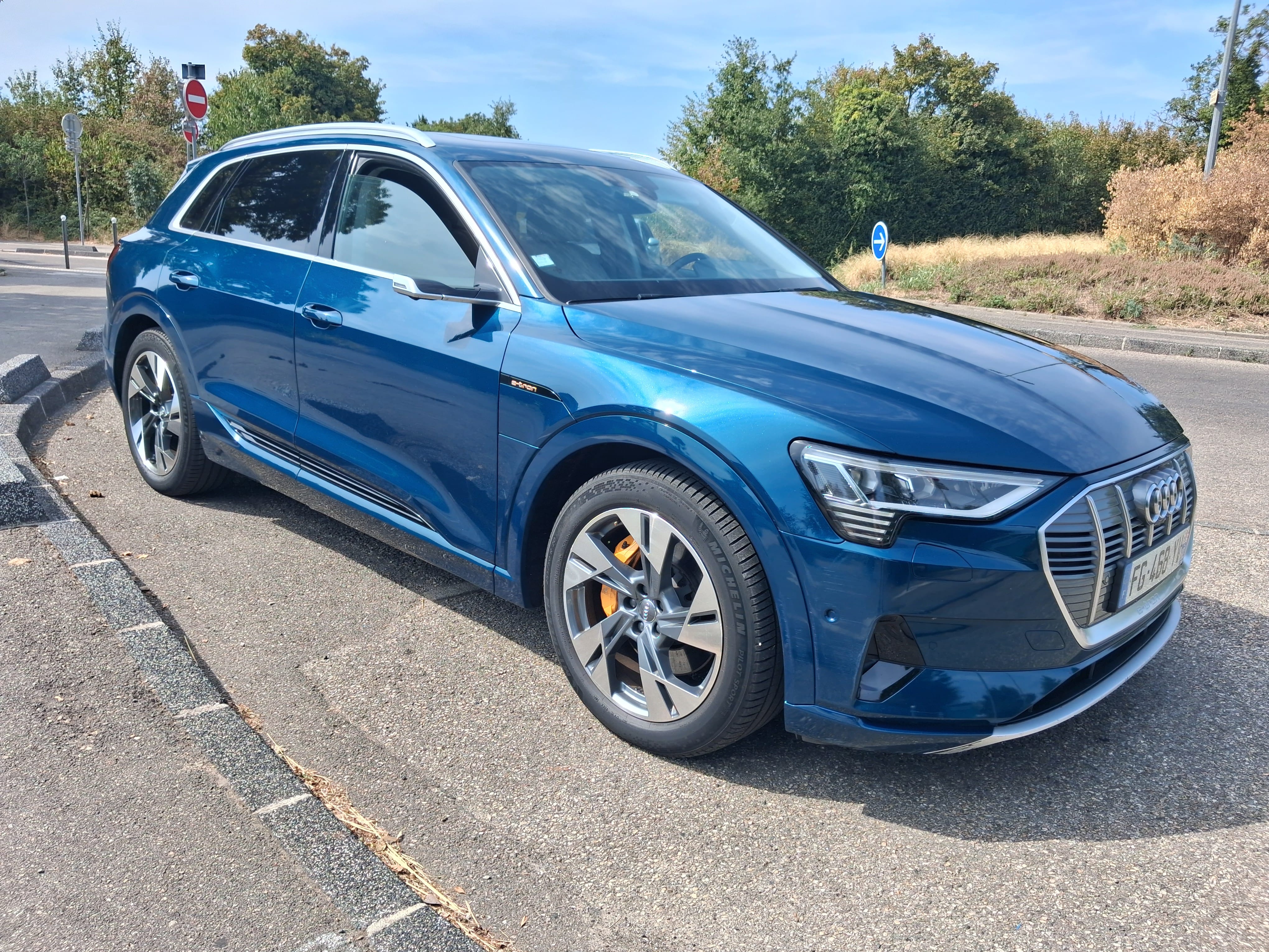 Audi e-tron 100% électrique.  Autonomie 300km., 2019, Électrique, automatique