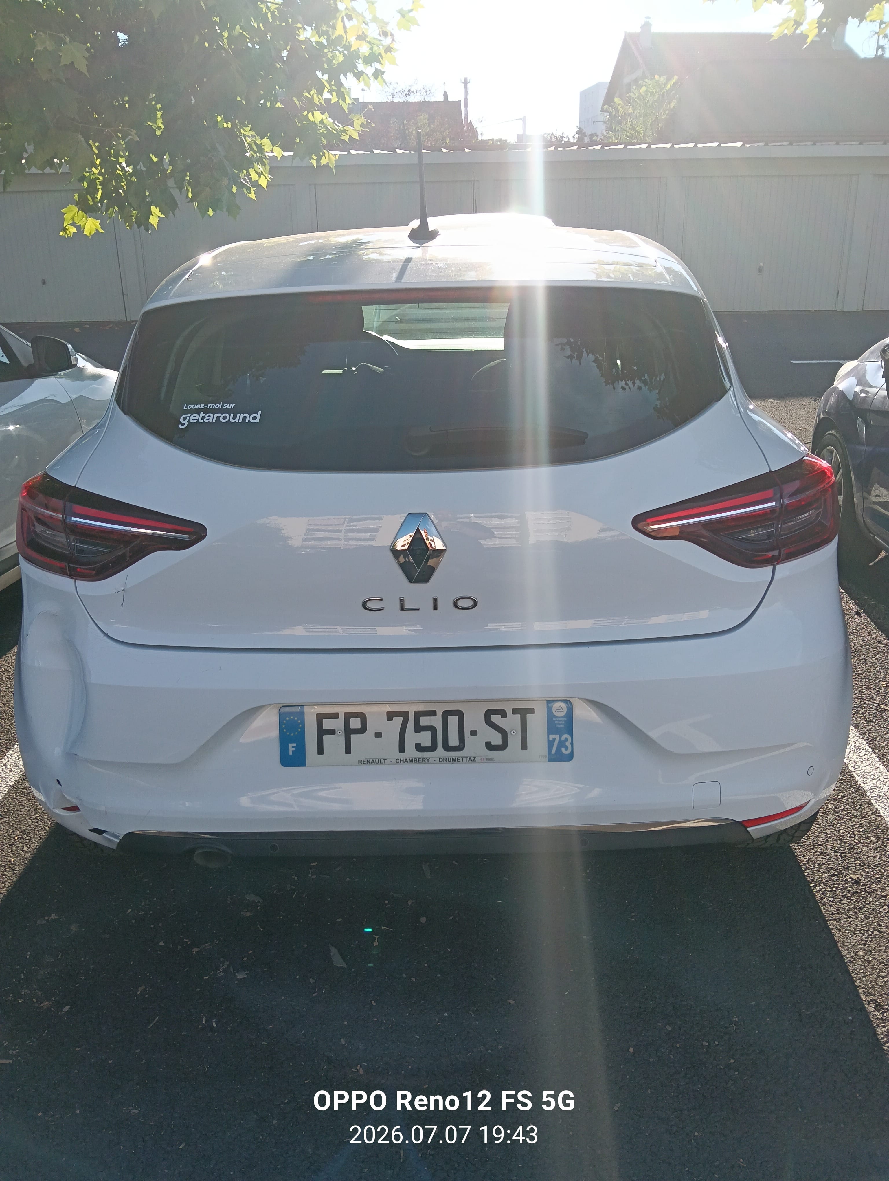 Renault Clio avec Régulateur de vitesse