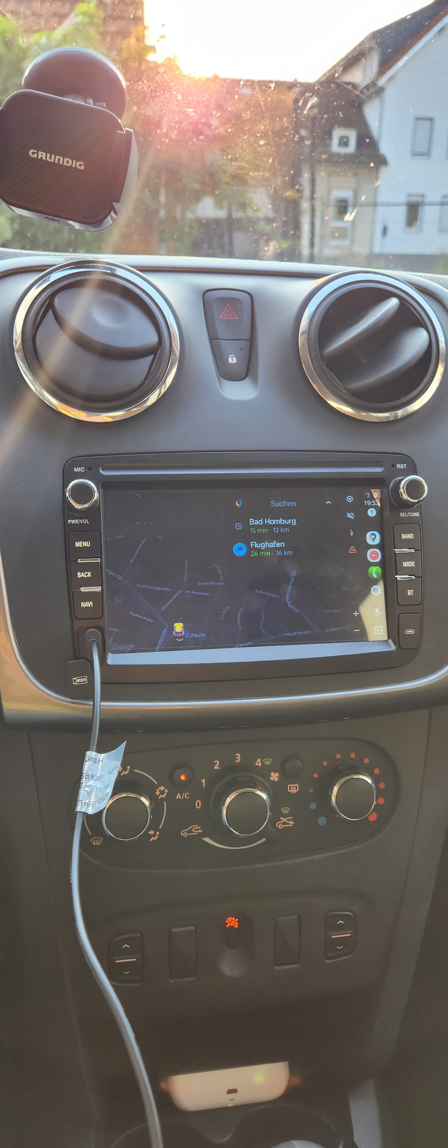 Dacia Logan MCV mit Winterreifen