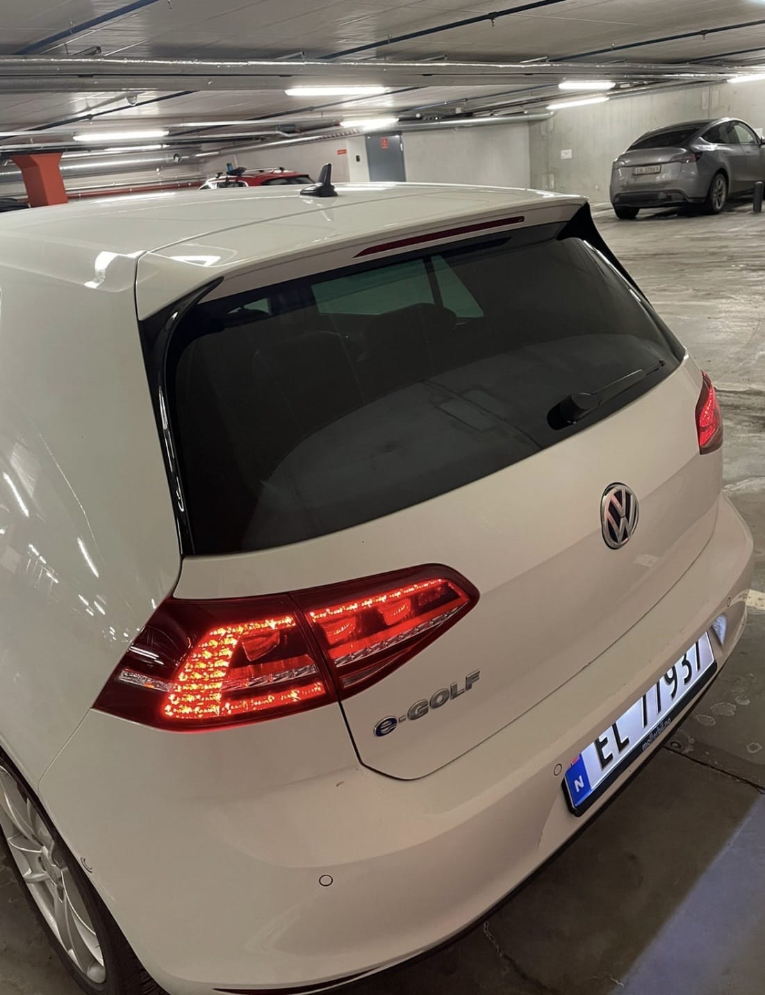 Volkswagen e-Golf med GPS