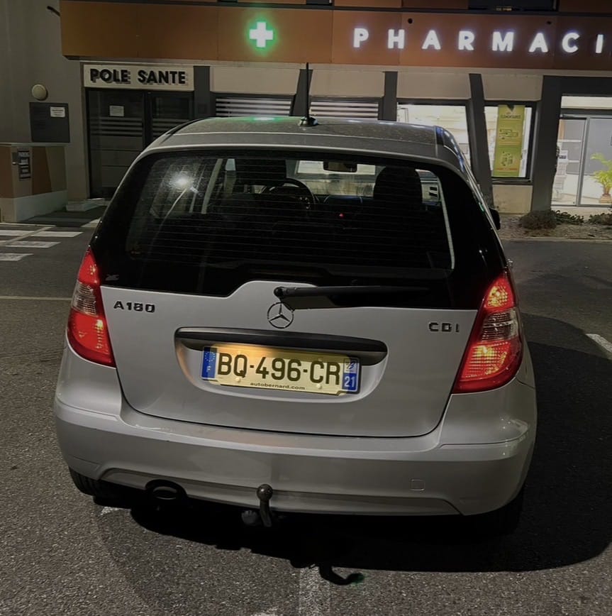 Mercedes Classe A avec GPS