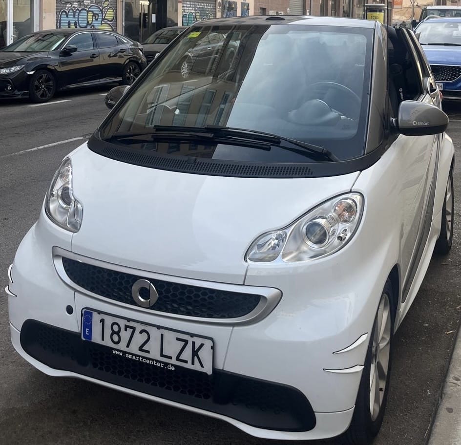 Smart Fortwo Passion Cabriolet ideal Ciudad & playa, 2022, Gasolina 95, automatisk
