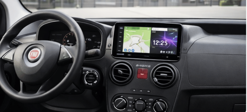 Fiat Fiorino with Bluetooth audio