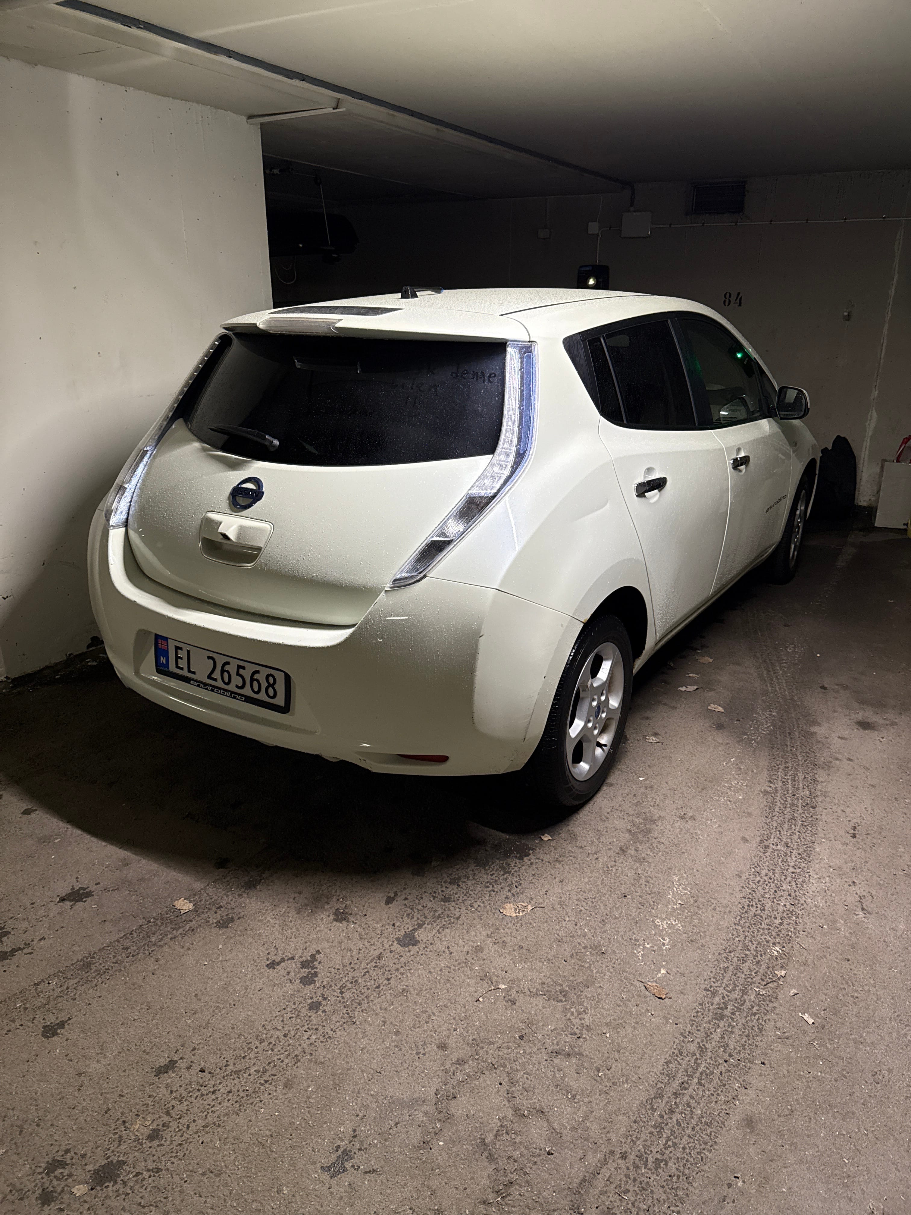 Nissan Leaf mit Winterreifen