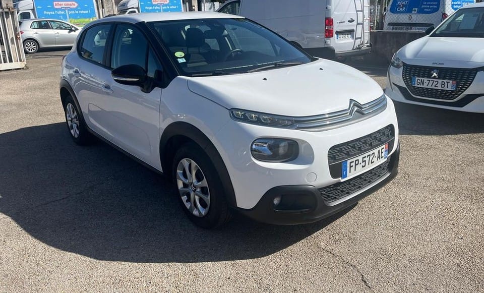 Citroen C3 Sté 2 PLACES HDI 100CV *26006* FP572AE, 2020, Diesel