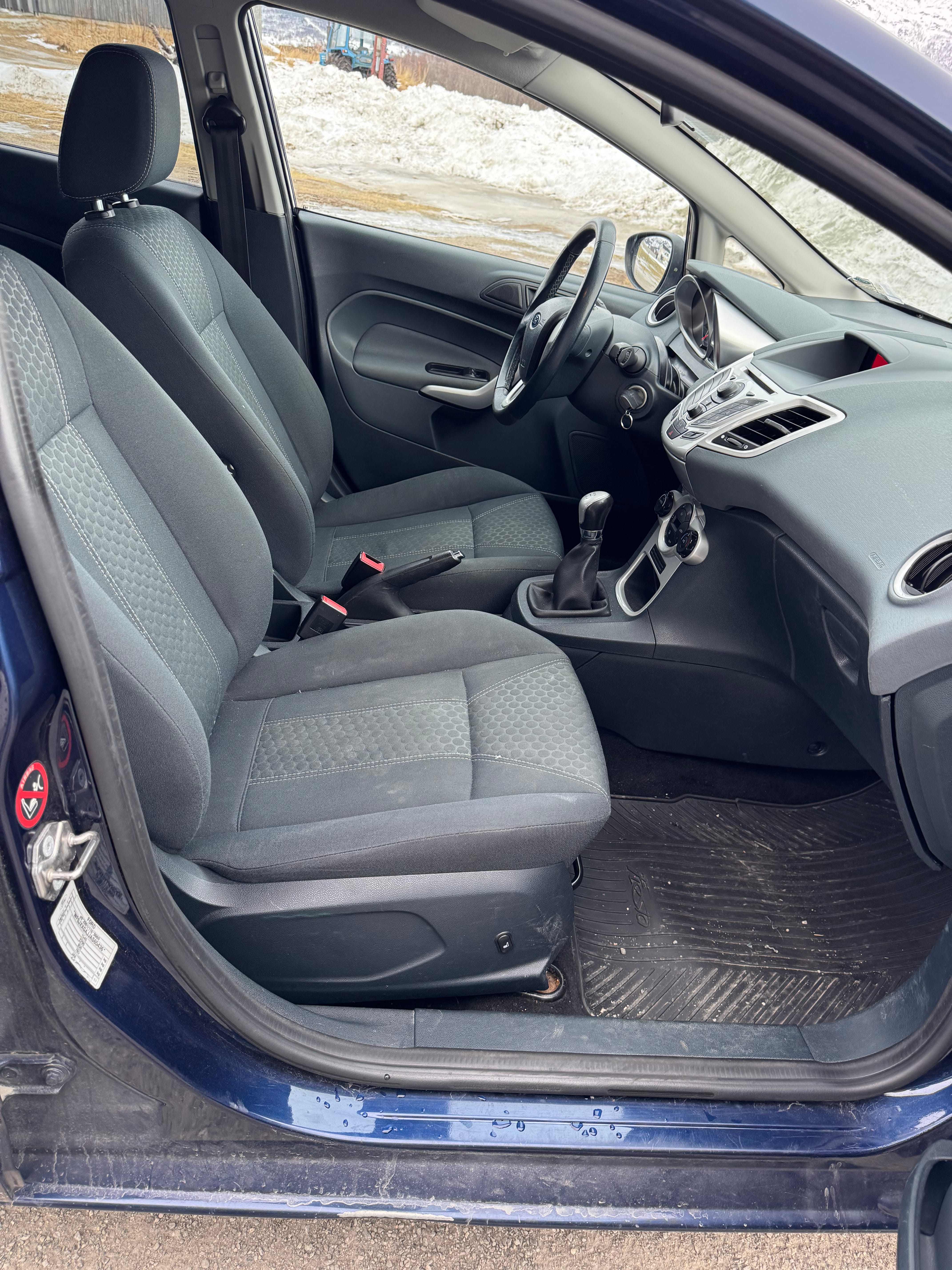Ford Fiesta med Vinterdekk
