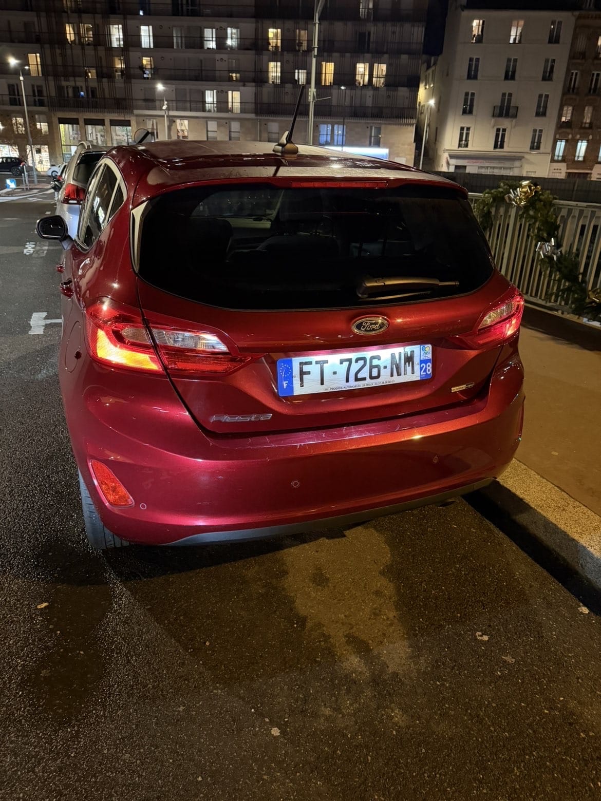 Ford Fiesta avec GPS