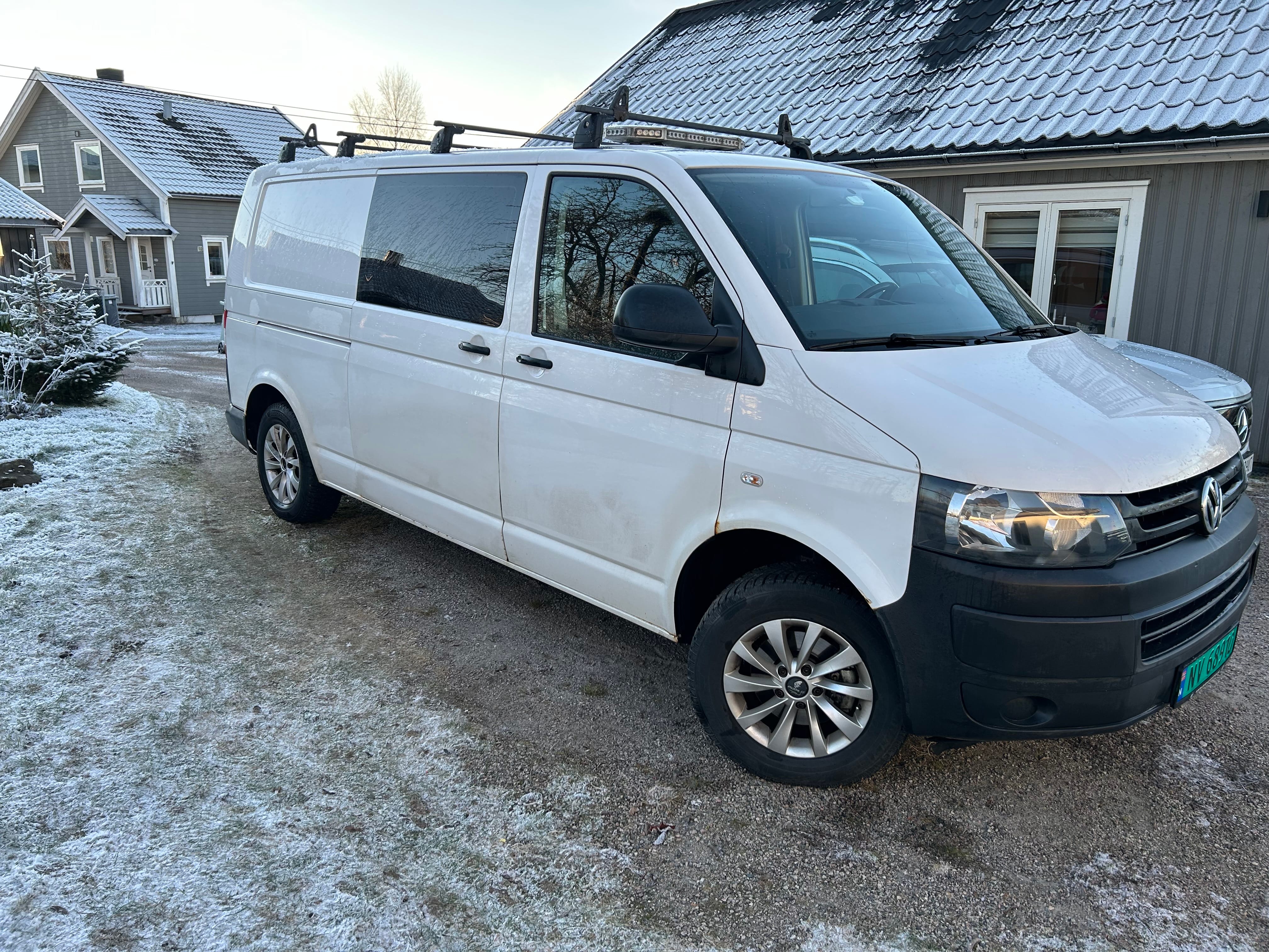 Volkswagen Transporter med Vinterdekk