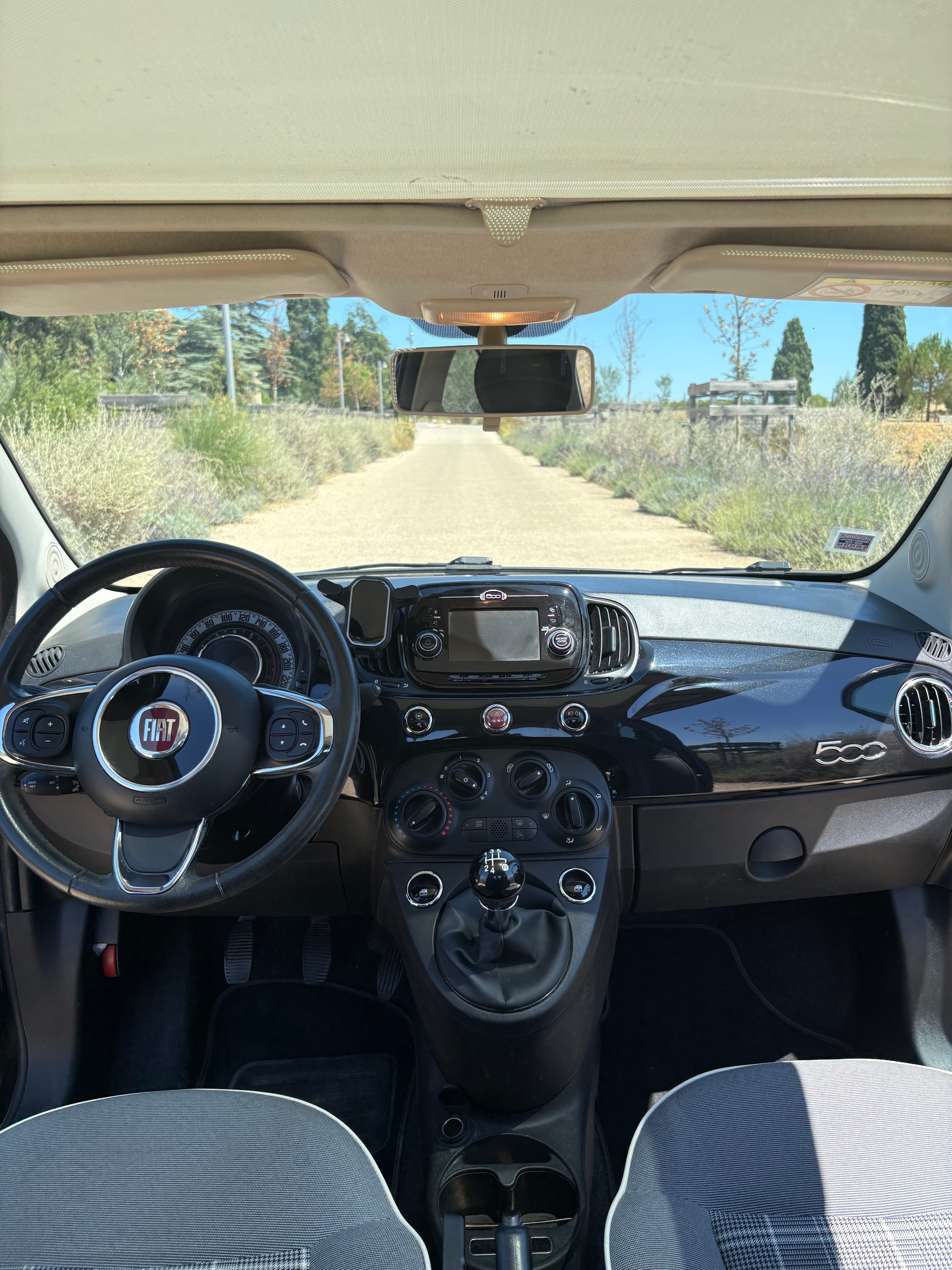 Fiat 500 avec Régulateur de vitesse