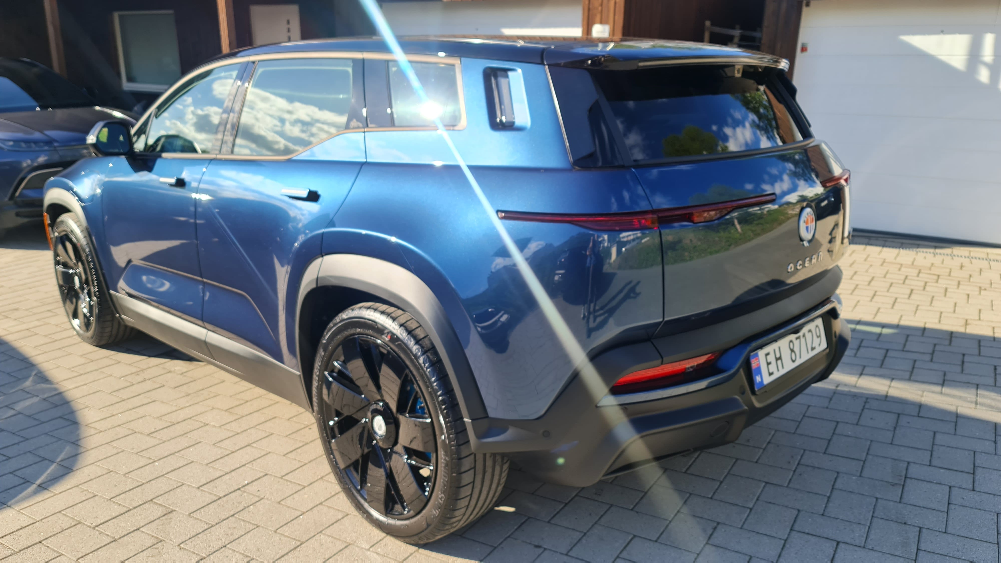Fisker Ocean One met GPS