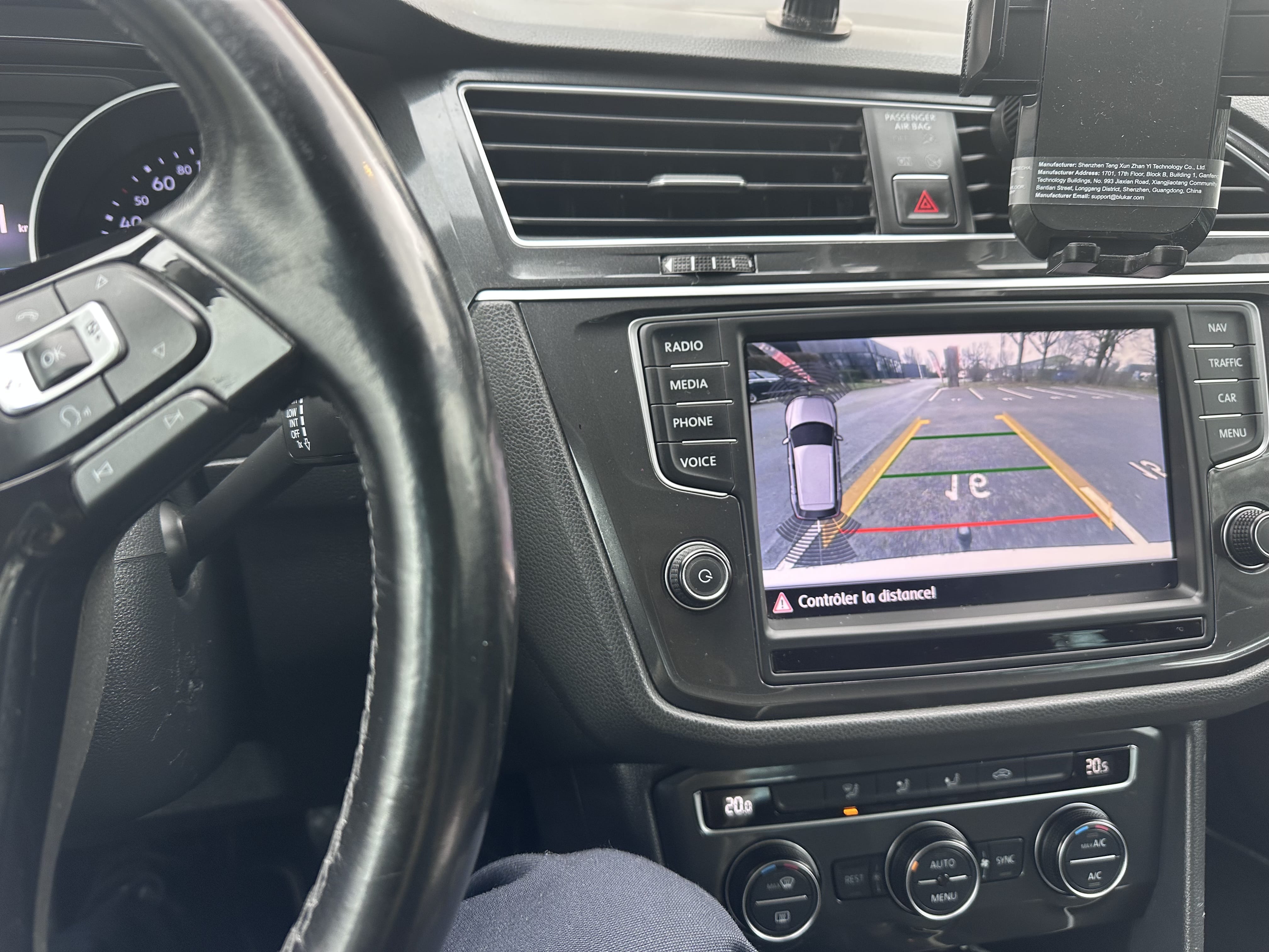 Volkswagen Tiguan avec Porte-vélos