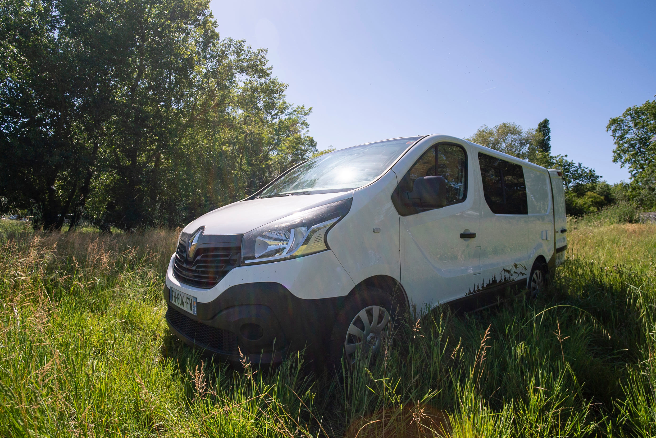Renault Trafic met Dashcam