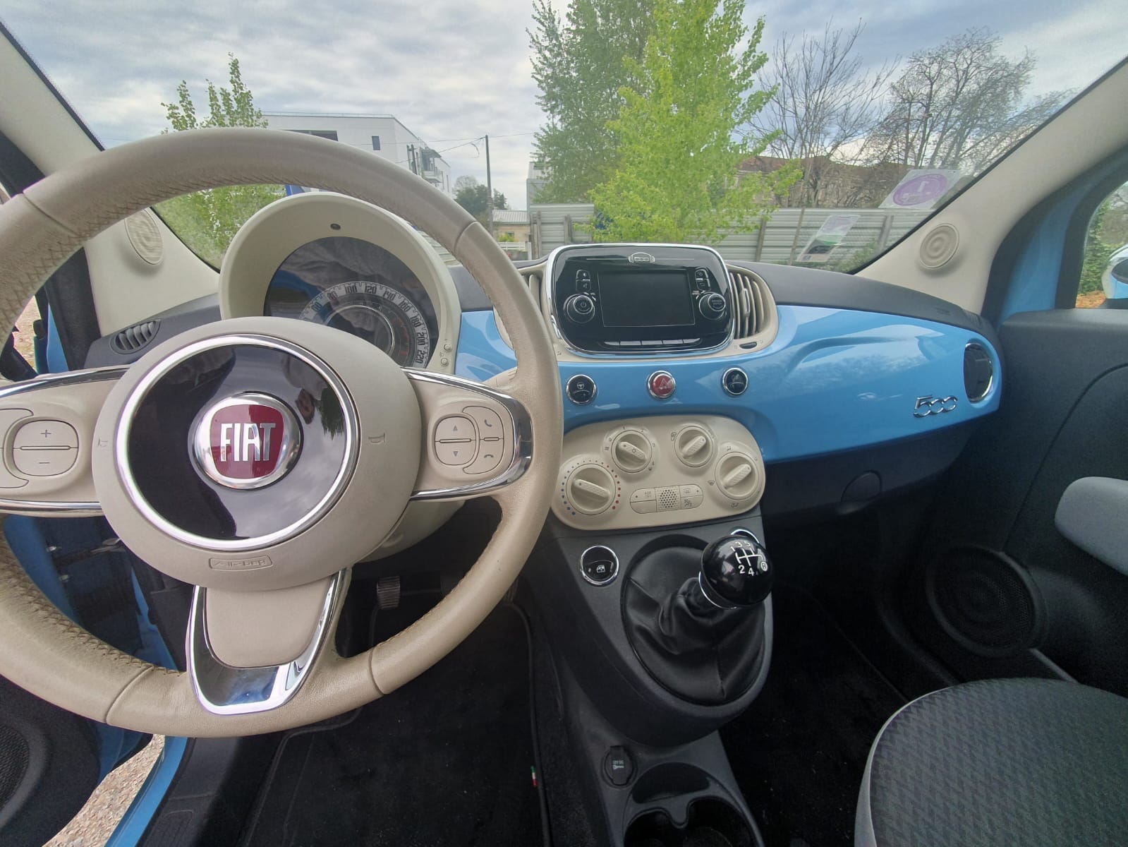 Fiat 500 avec Audio Bluetooth