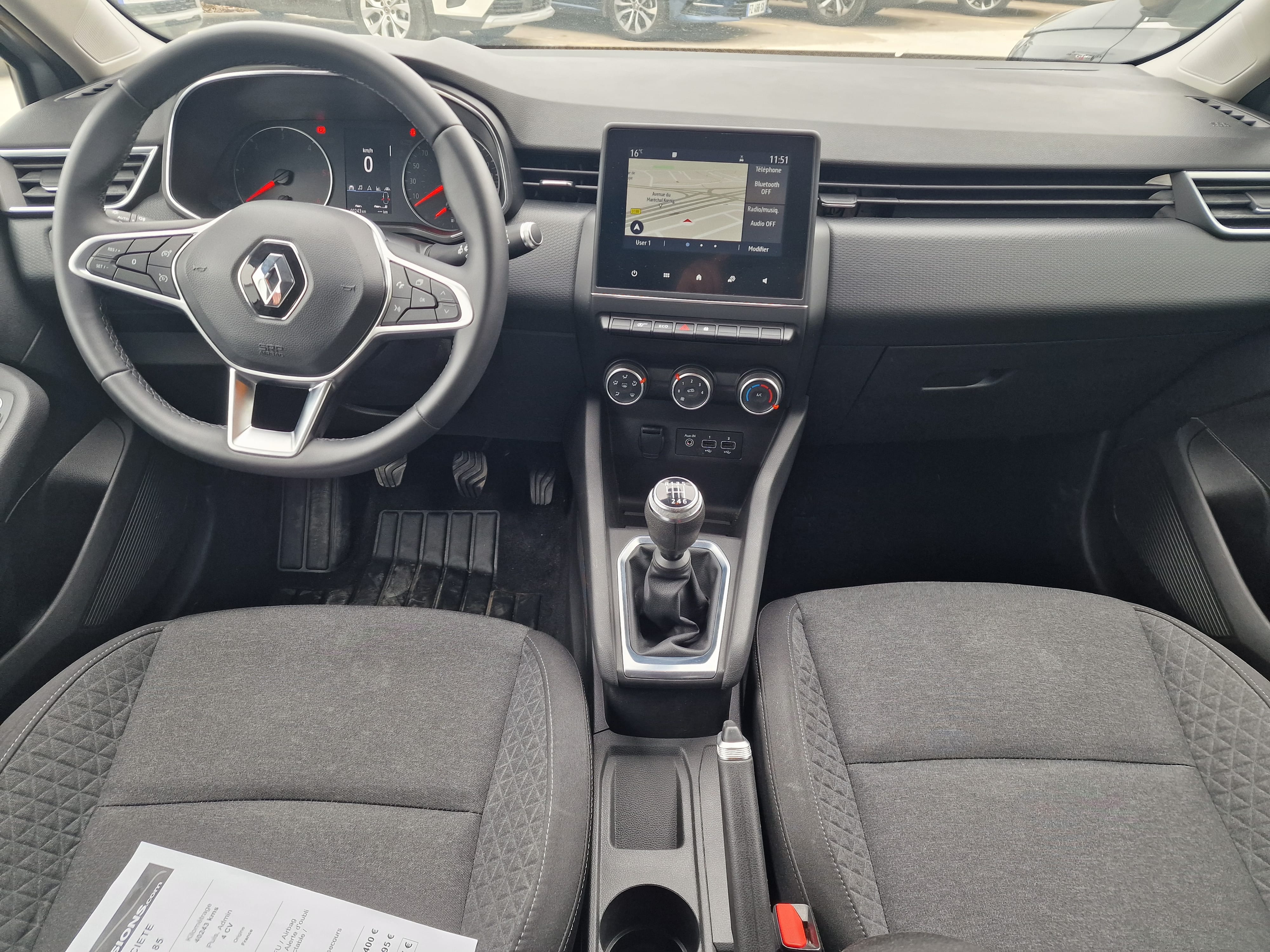 Renault Clio avec Régulateur de vitesse