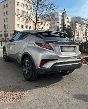 Toyota C-HR, 2019, Essence 95 / Électrique (hybride), automatique