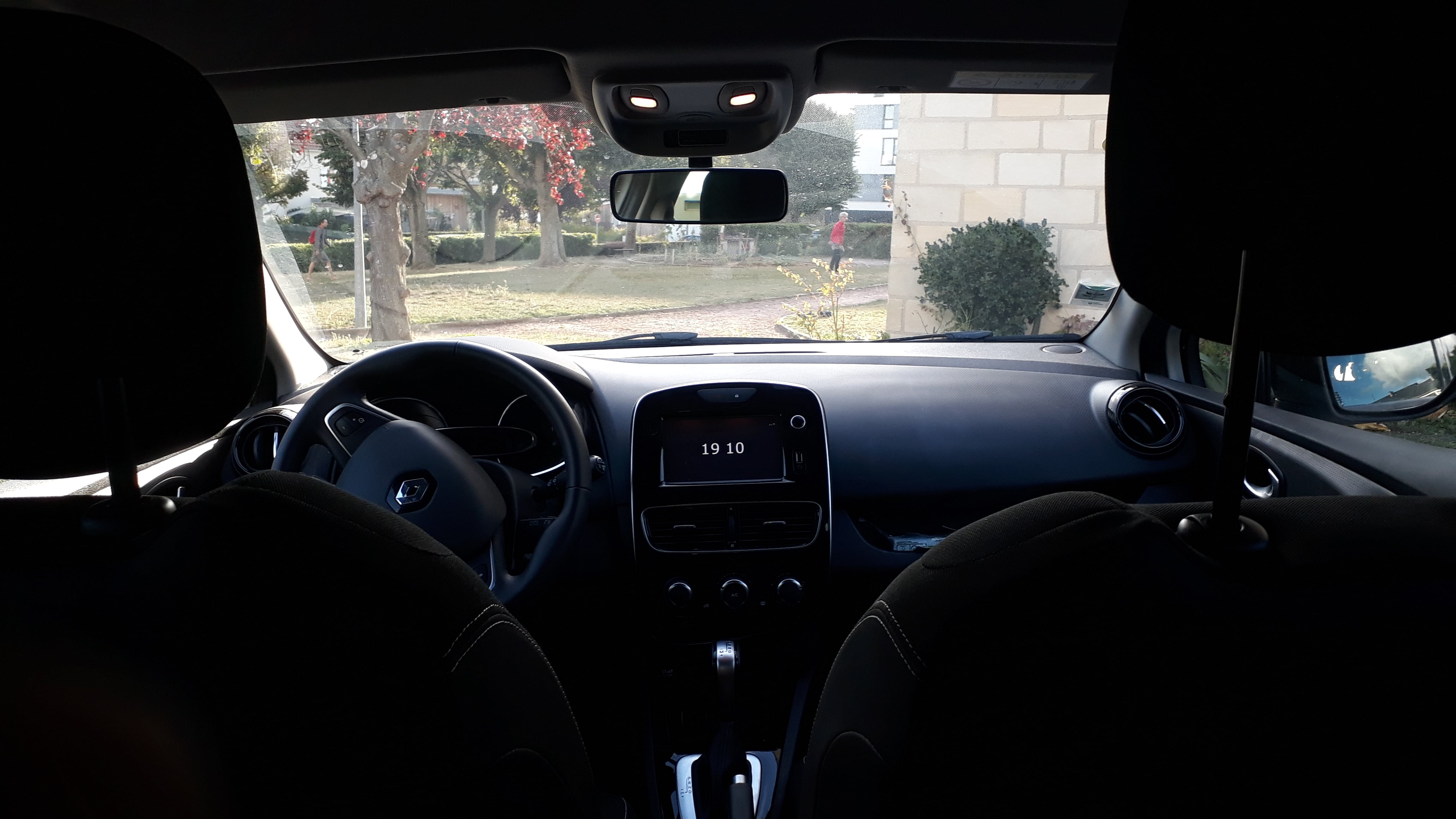 Renault Clio avec Siège bébé
