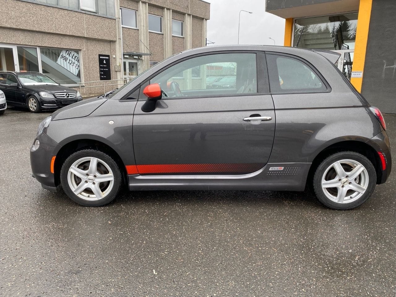 Fiat 500e med Aircondition