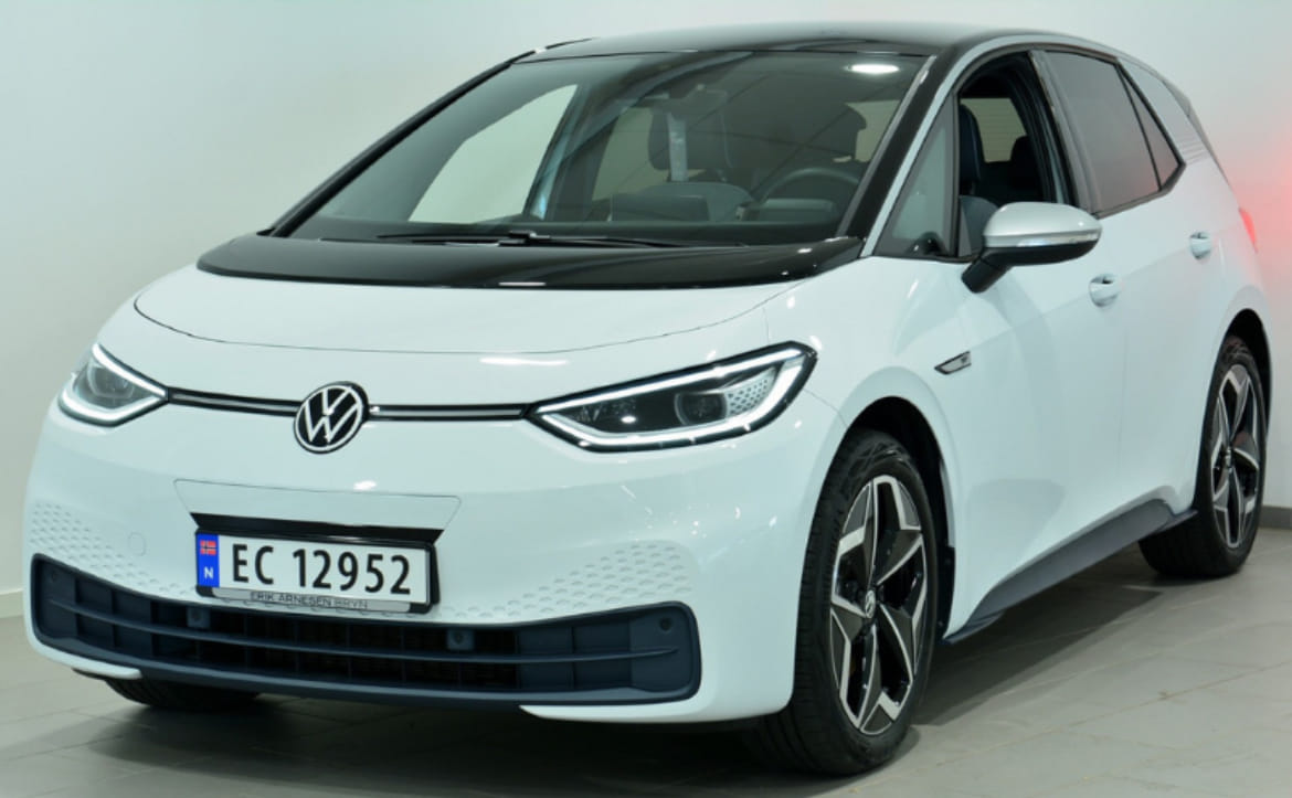 Volkswagen ID.3 Pro, 2020, Elektrisk, automatisk