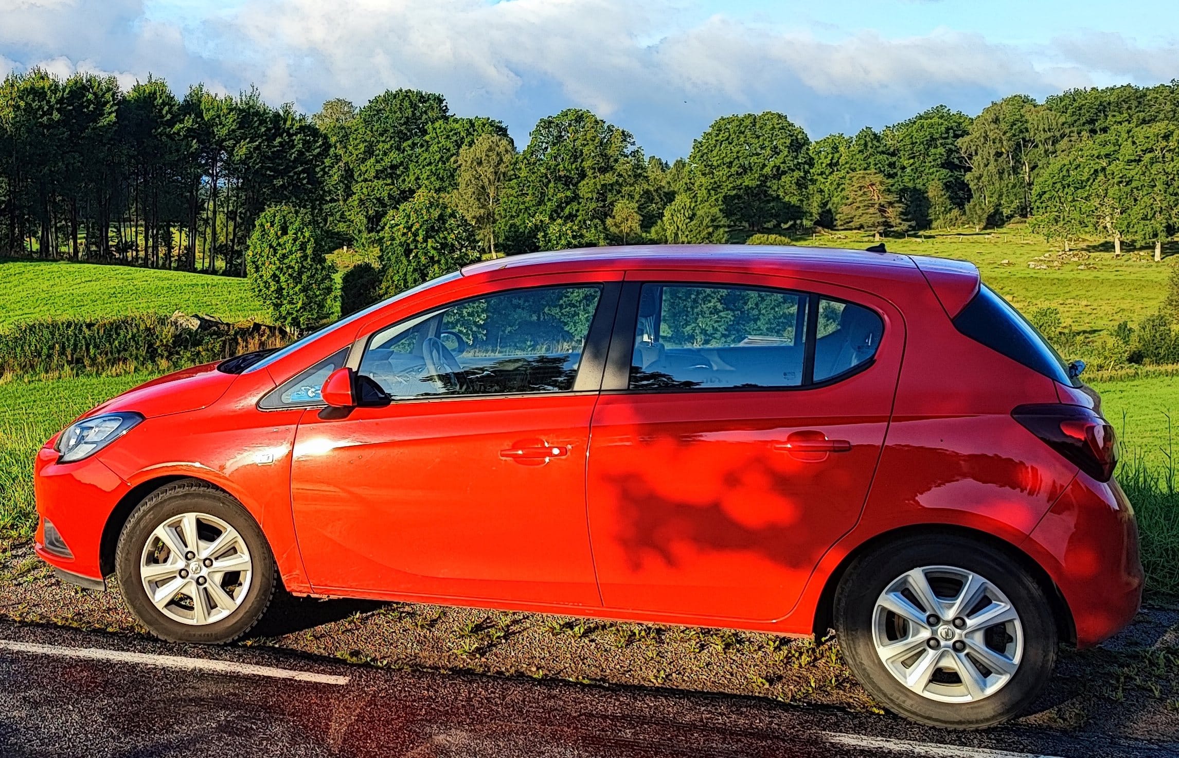 Opel Corsa-E mit Klimaanlage