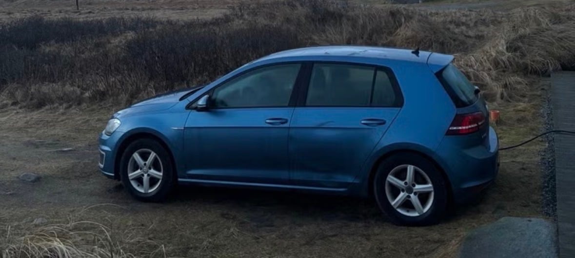 Volkswagen e-Golf med GPS