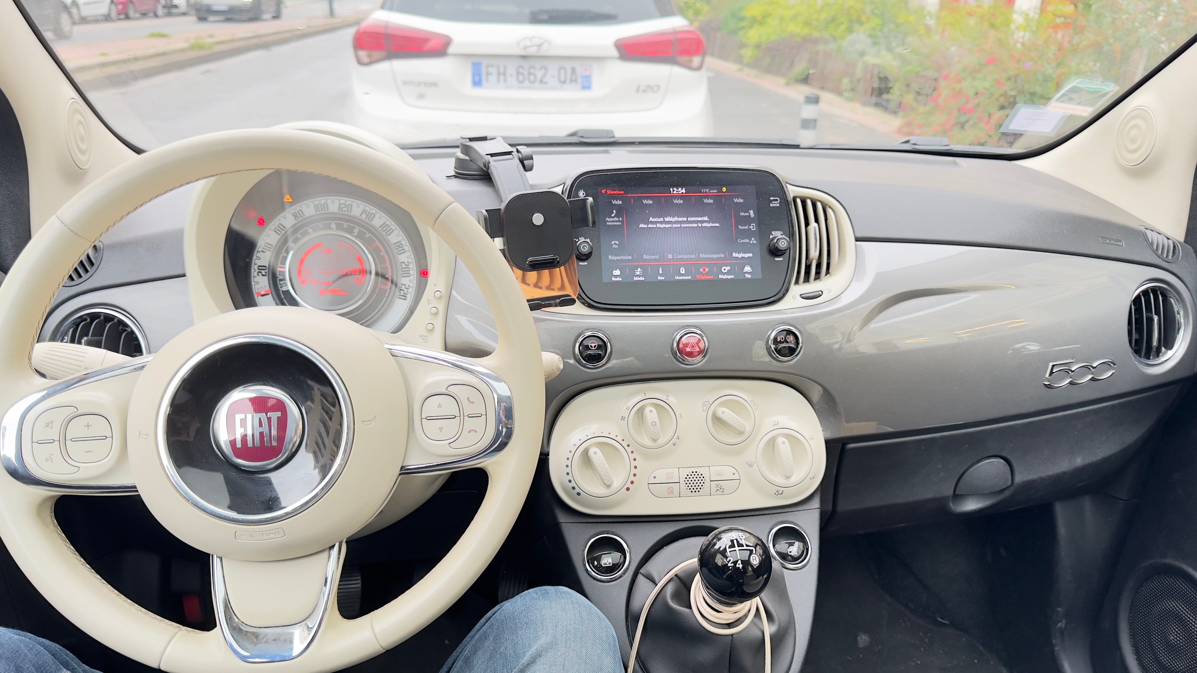 Fiat 500 avec Régulateur de vitesse