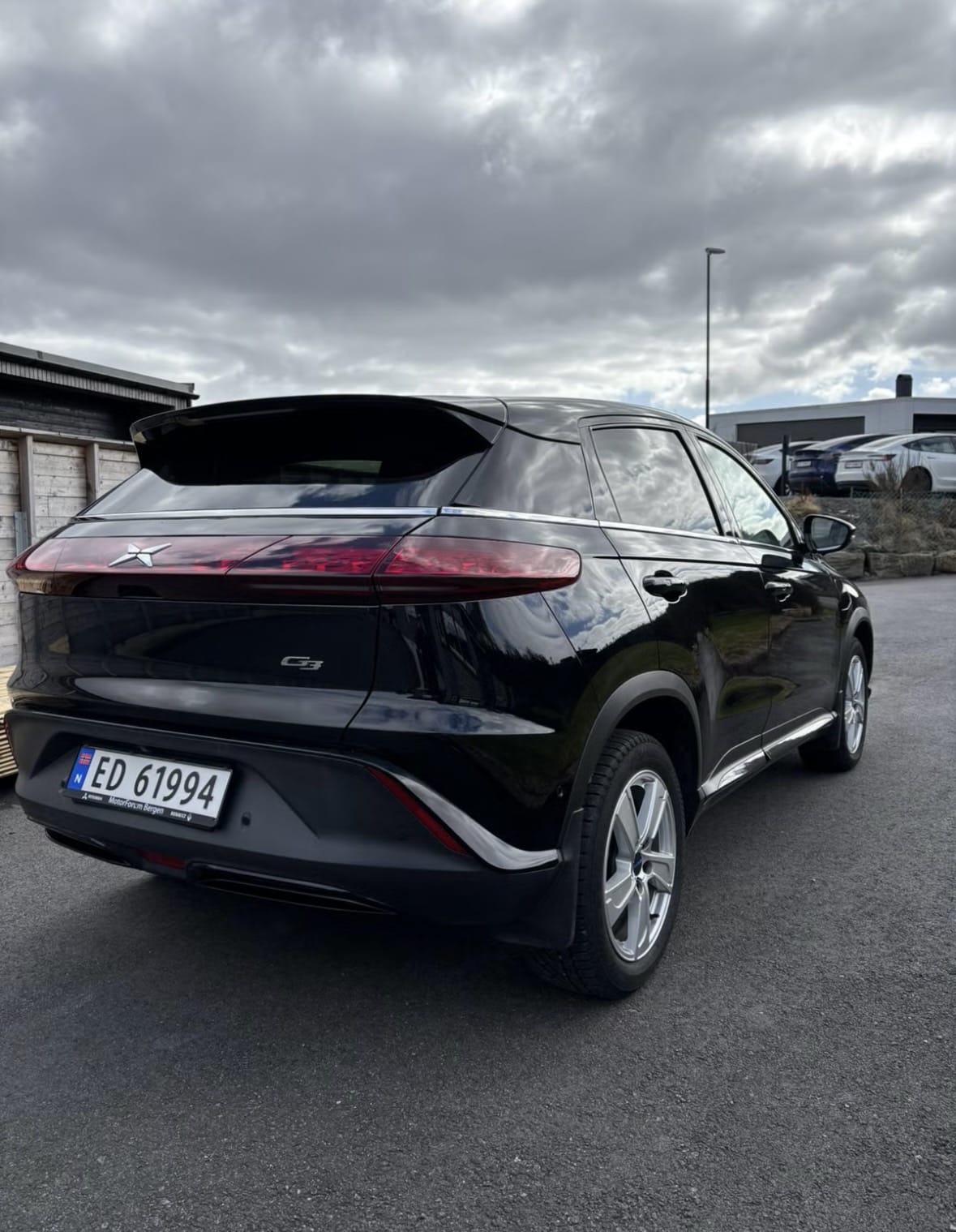 Xpeng G3 avec Caméra de recul