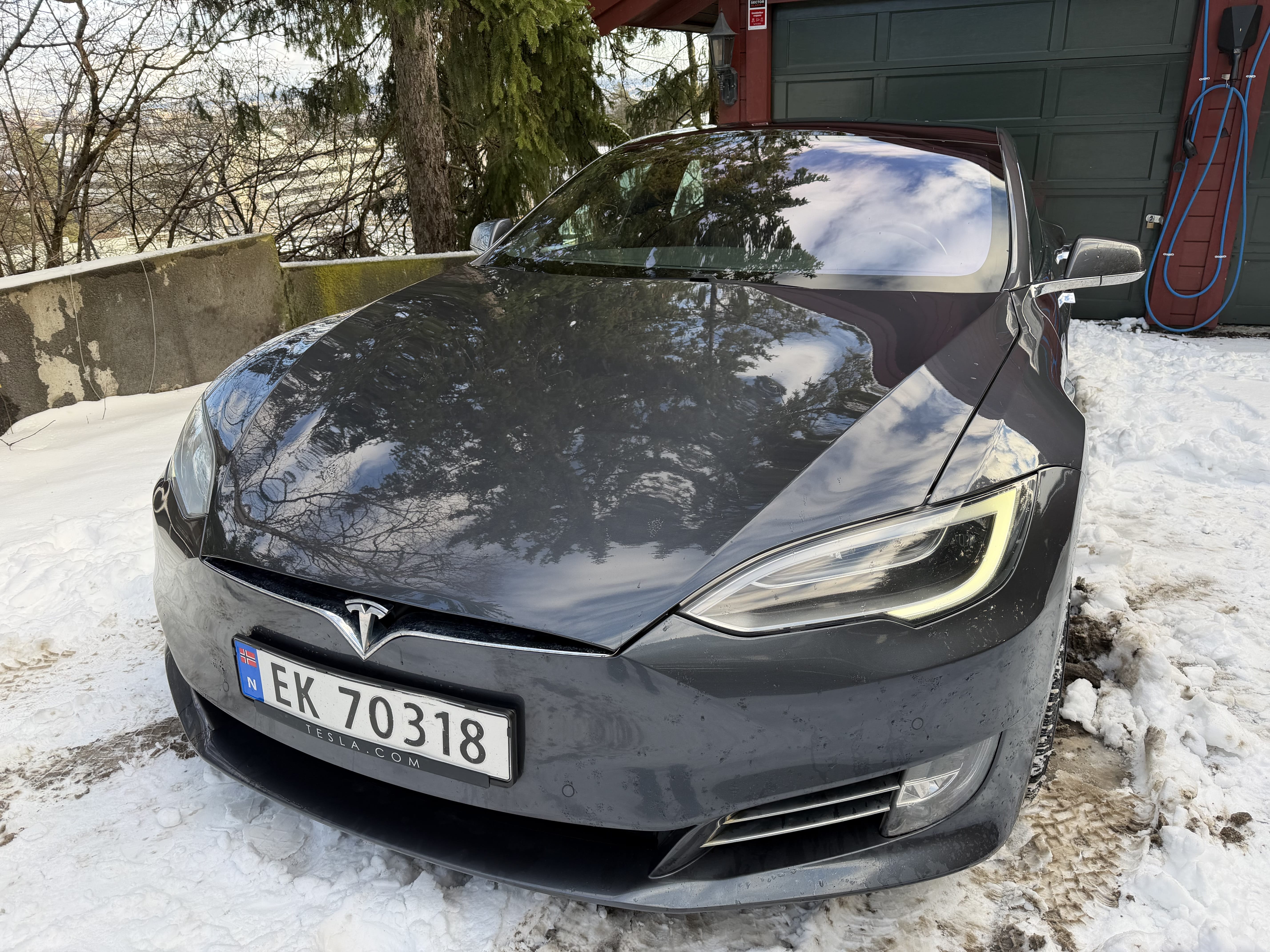 Tesla Model S 75D, 2017, Elektrisk, automatisk