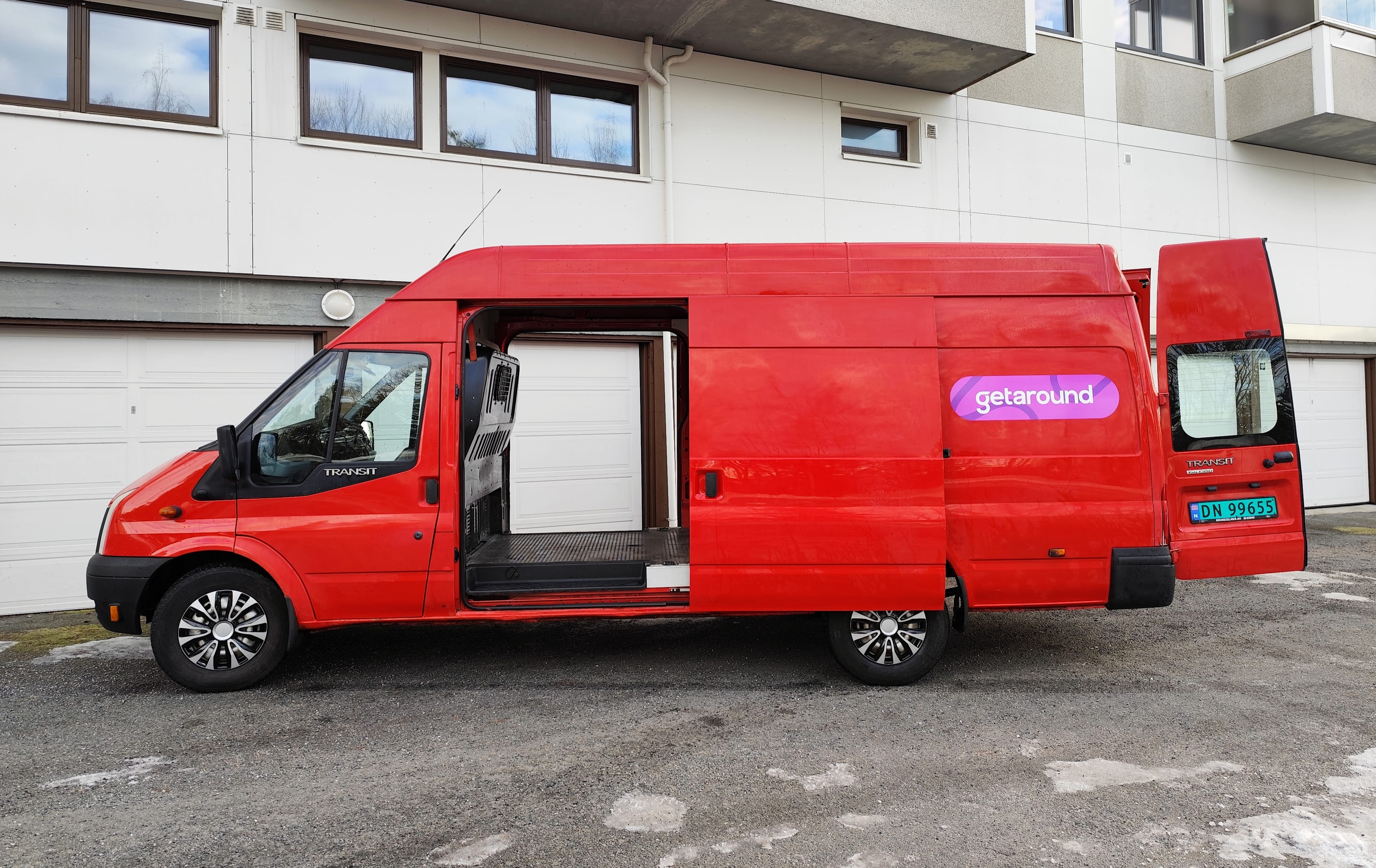 Ford Transit Varebil med Lydinngang