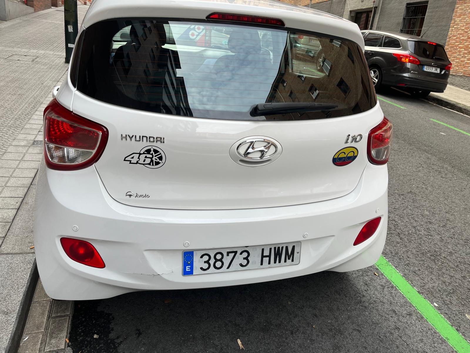Hyundai i10 mit Rückfahrkamera